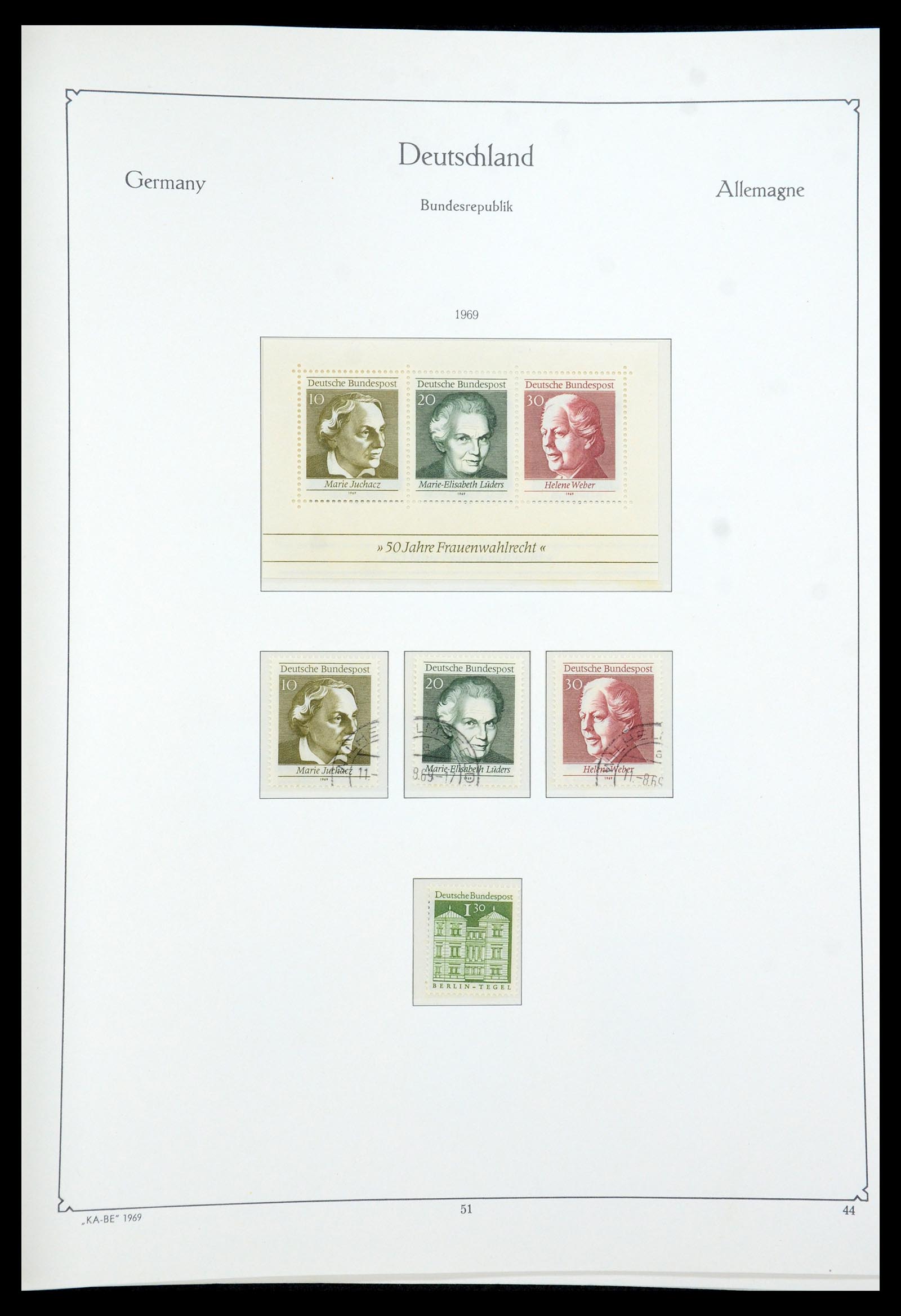 35675 133 - Postzegelverzameling 35675 Duitsland 1945-1985.