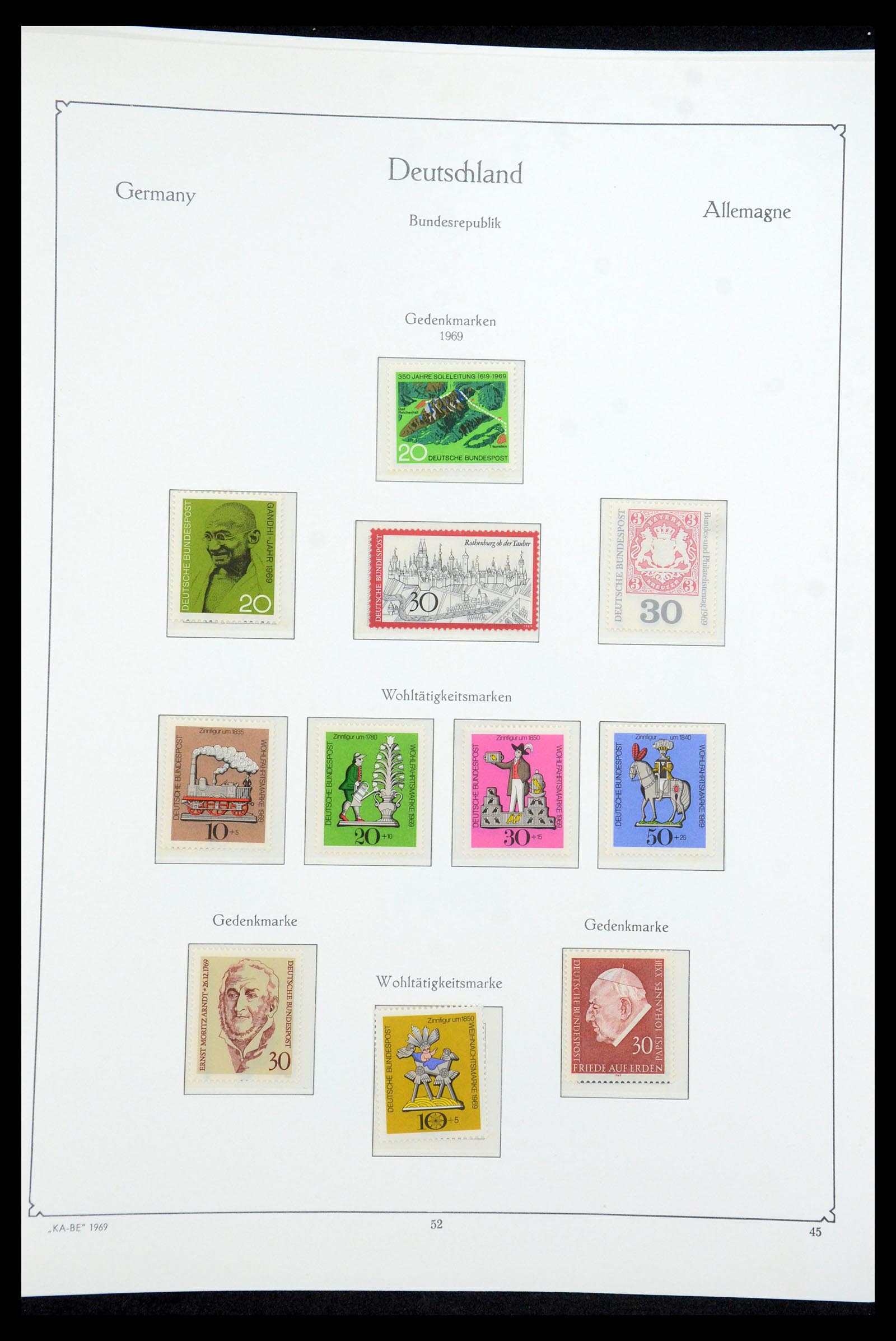 35675 134 - Postzegelverzameling 35675 Duitsland 1945-1985.