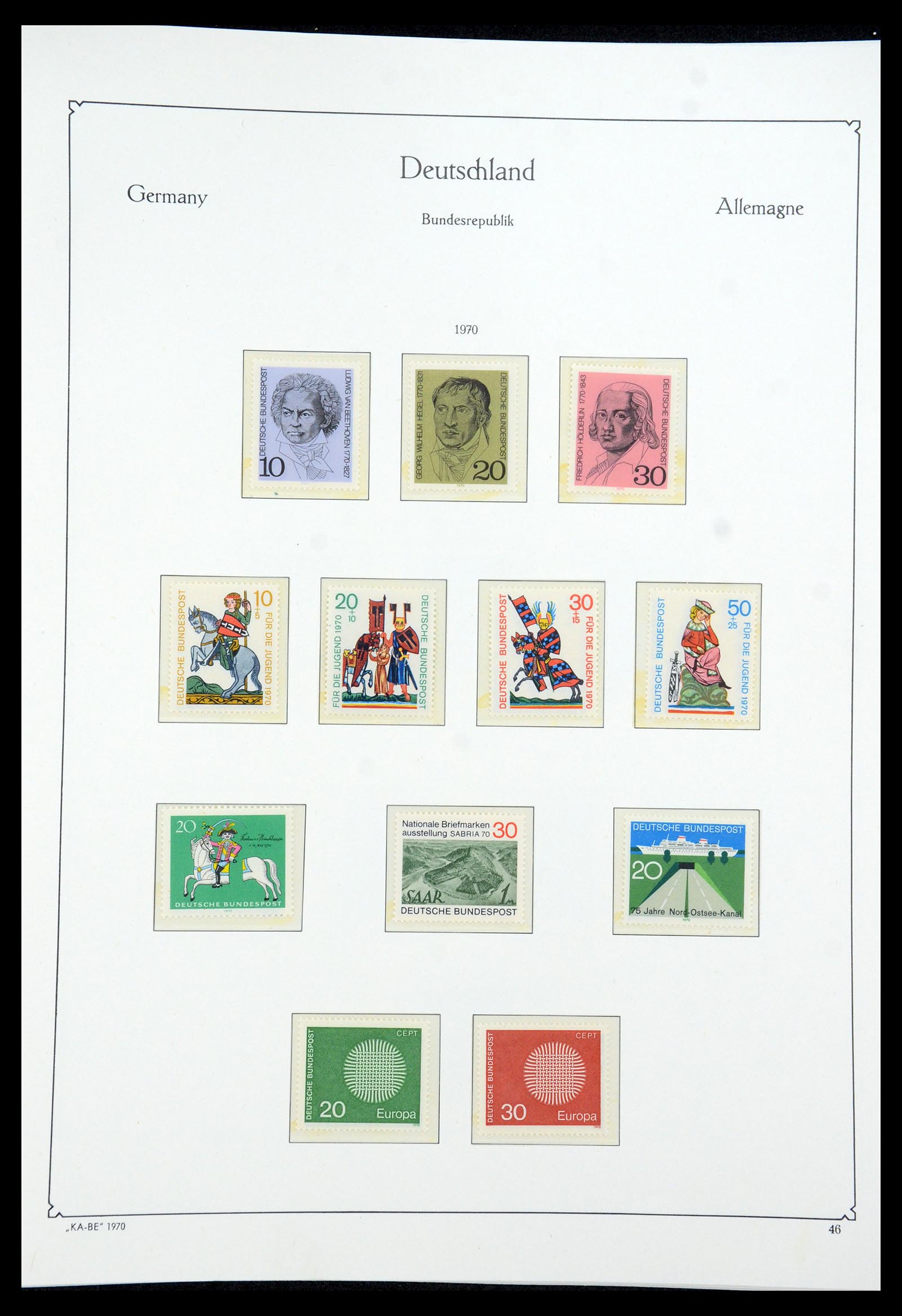 35675 135 - Postzegelverzameling 35675 Duitsland 1945-1985.