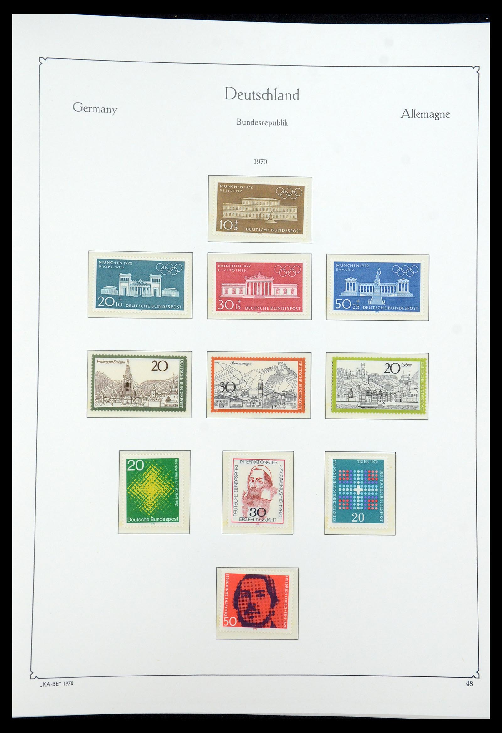 35675 137 - Postzegelverzameling 35675 Duitsland 1945-1985.