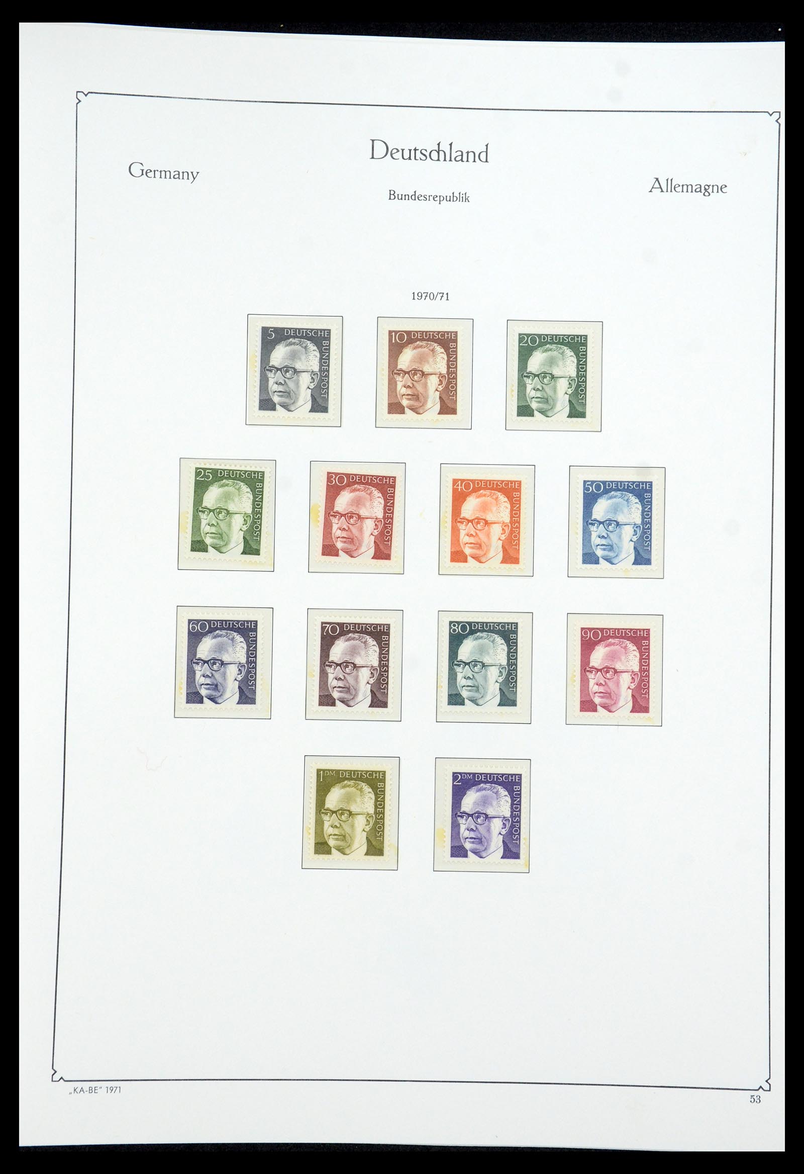 35675 142 - Postzegelverzameling 35675 Duitsland 1945-1985.