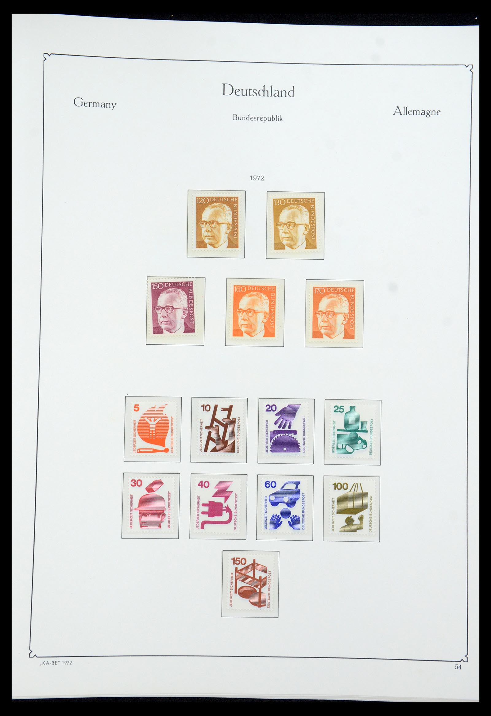 35675 143 - Postzegelverzameling 35675 Duitsland 1945-1985.