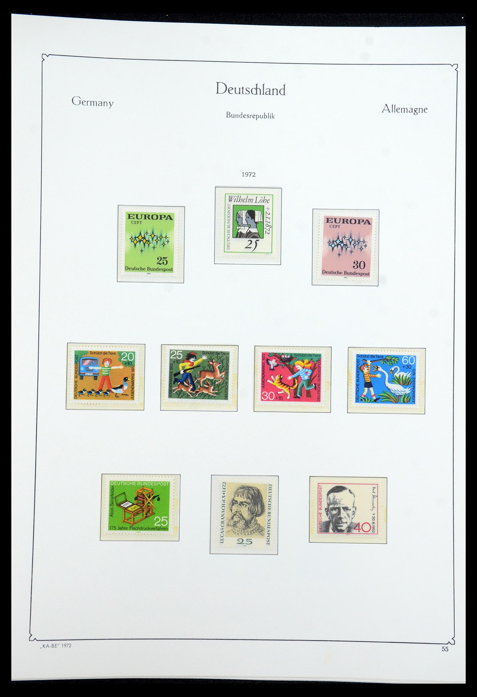 35675 145 - Postzegelverzameling 35675 Duitsland 1945-1985.