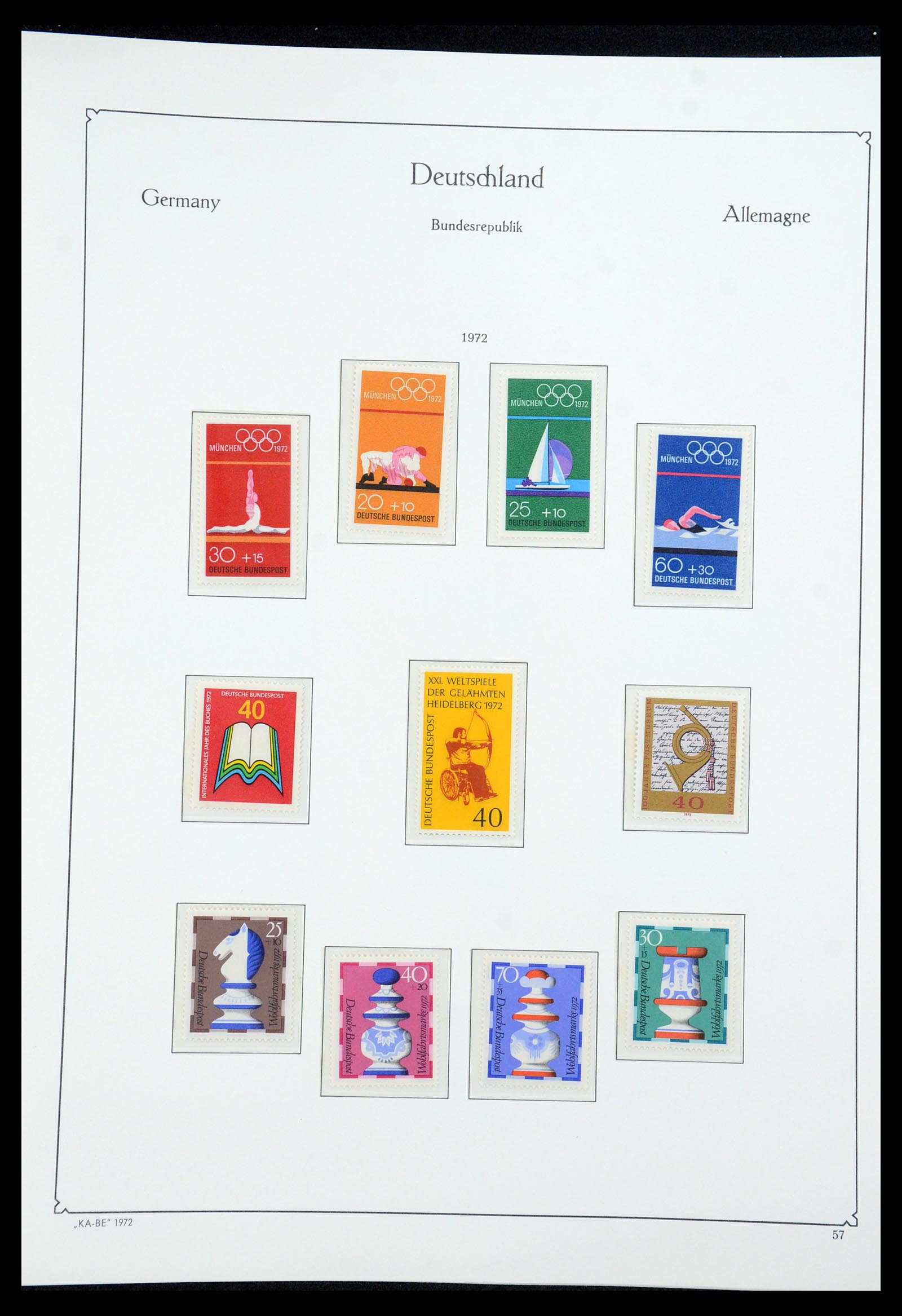 35675 148 - Postzegelverzameling 35675 Duitsland 1945-1985.
