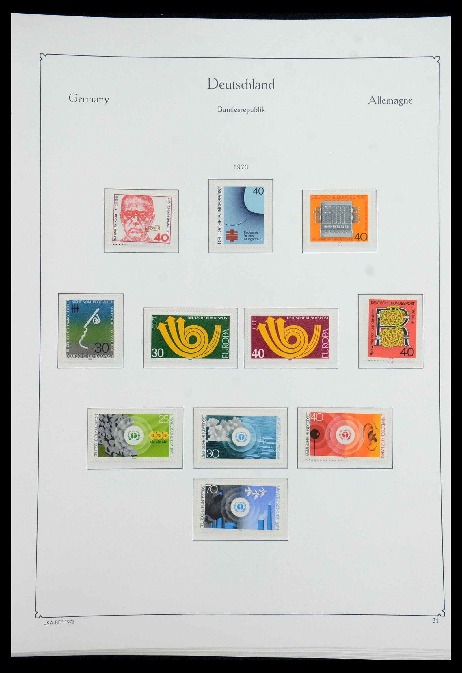 35675 152 - Postzegelverzameling 35675 Duitsland 1945-1985.