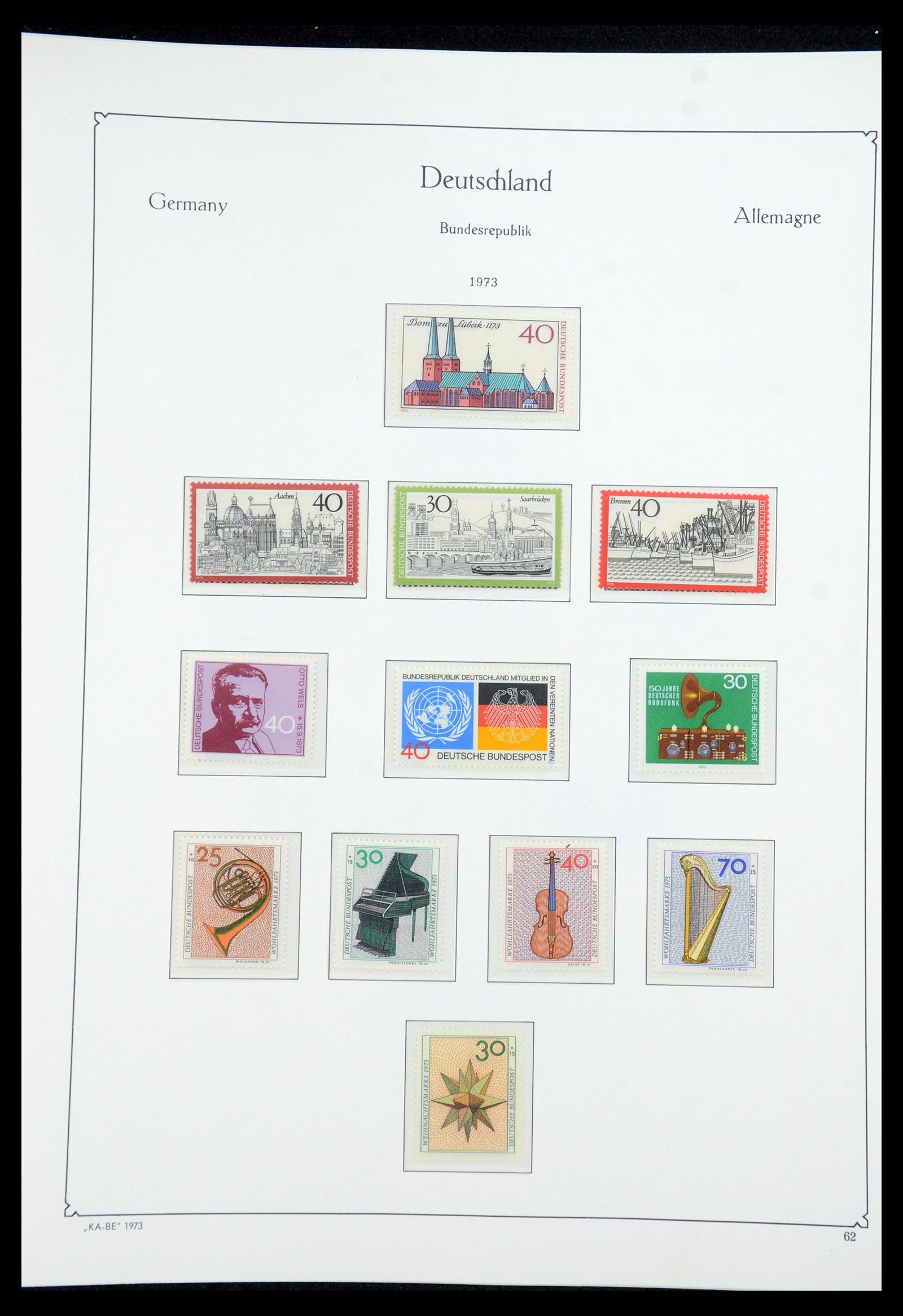 35675 153 - Postzegelverzameling 35675 Duitsland 1945-1985.
