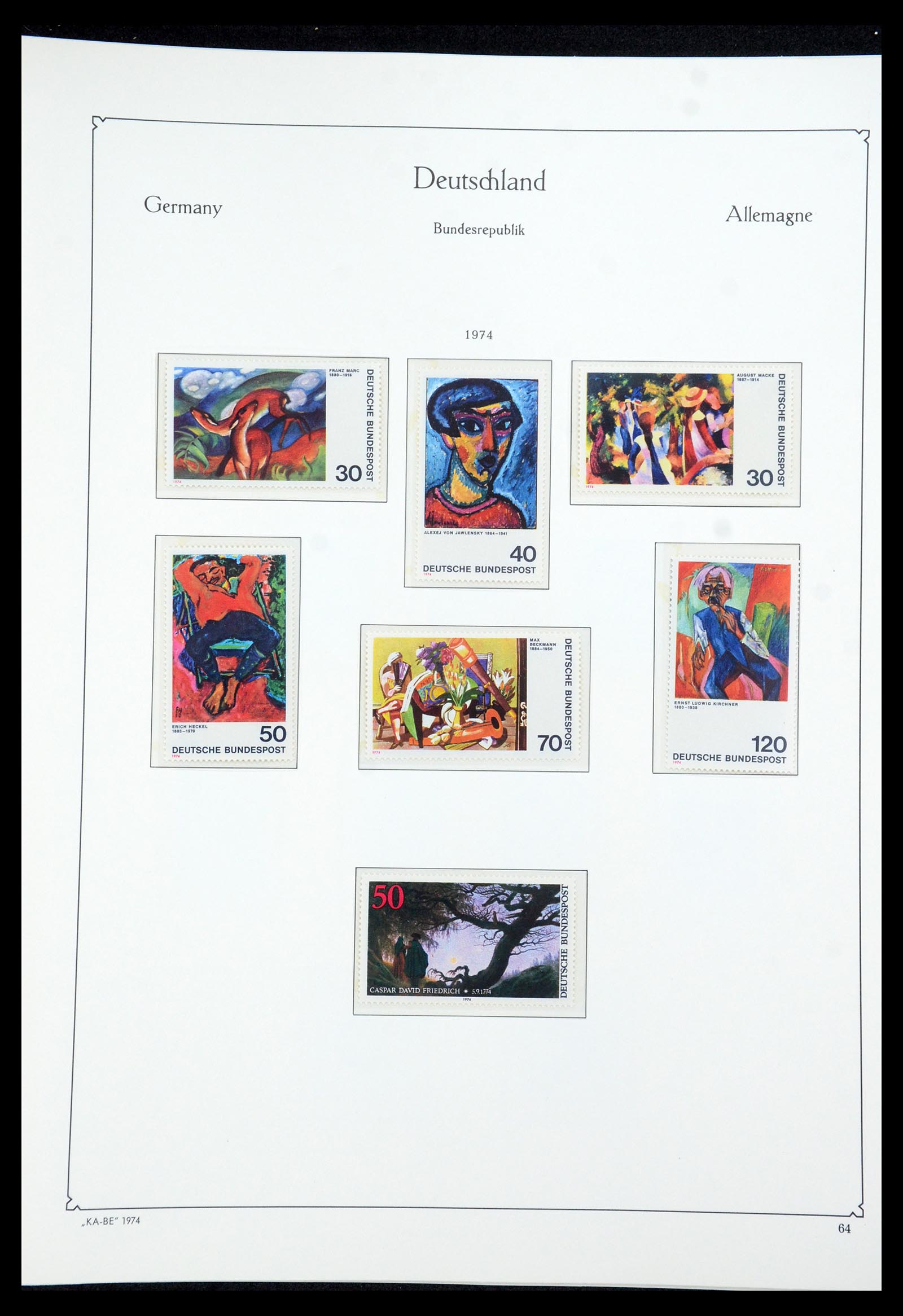 35675 155 - Postzegelverzameling 35675 Duitsland 1945-1985.
