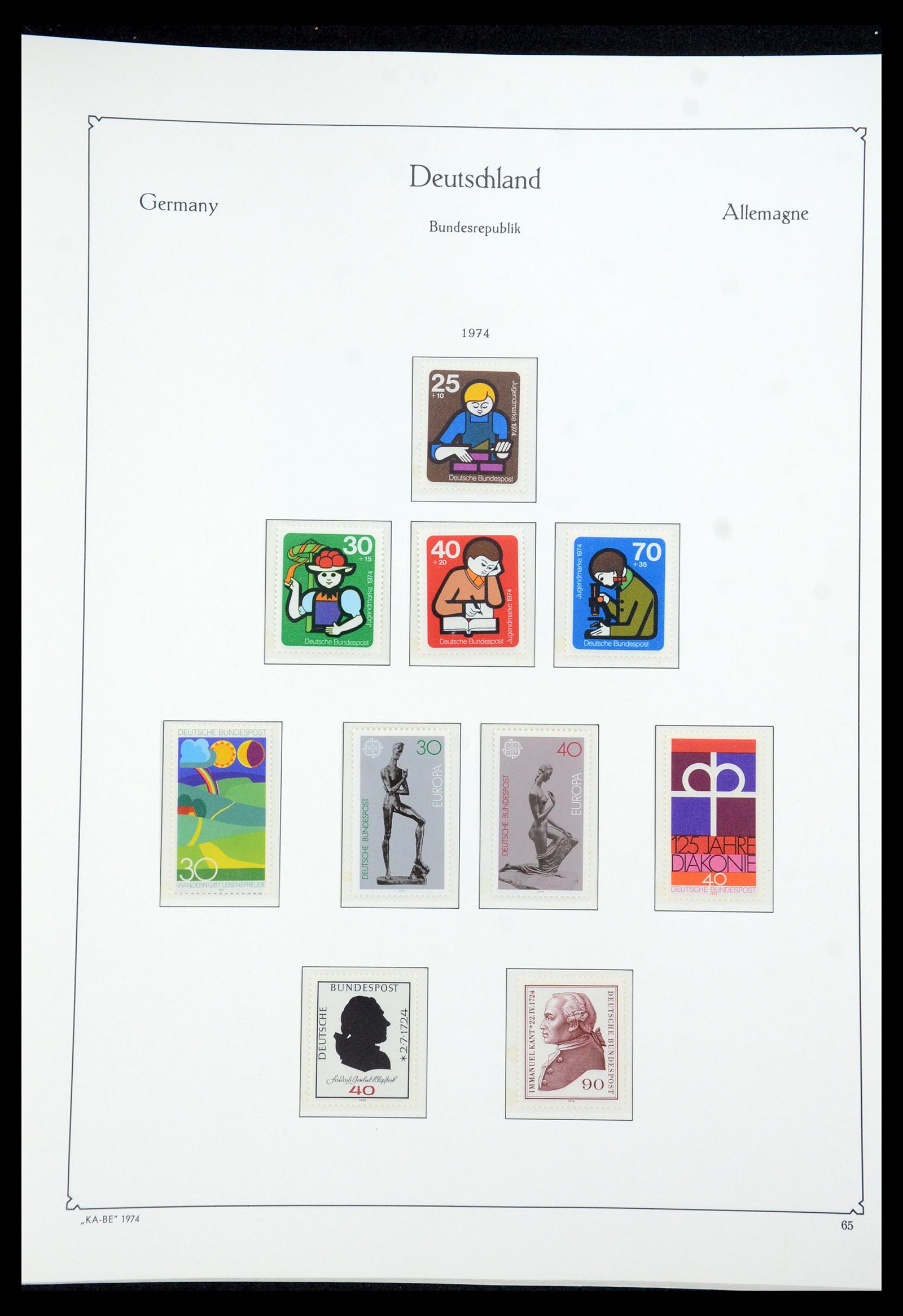 35675 156 - Postzegelverzameling 35675 Duitsland 1945-1985.