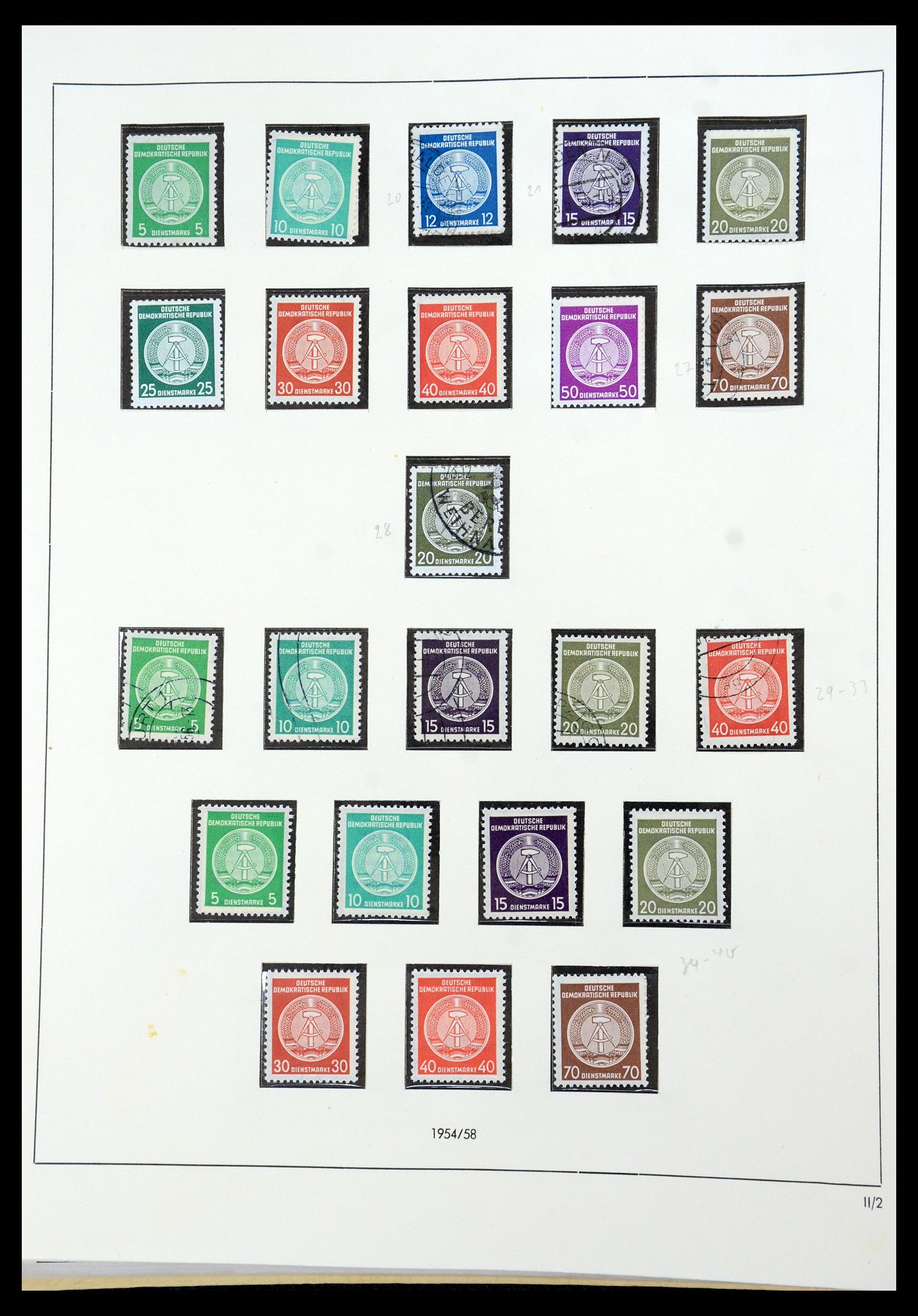 35675 261 - Postzegelverzameling 35675 Duitsland 1945-1985.