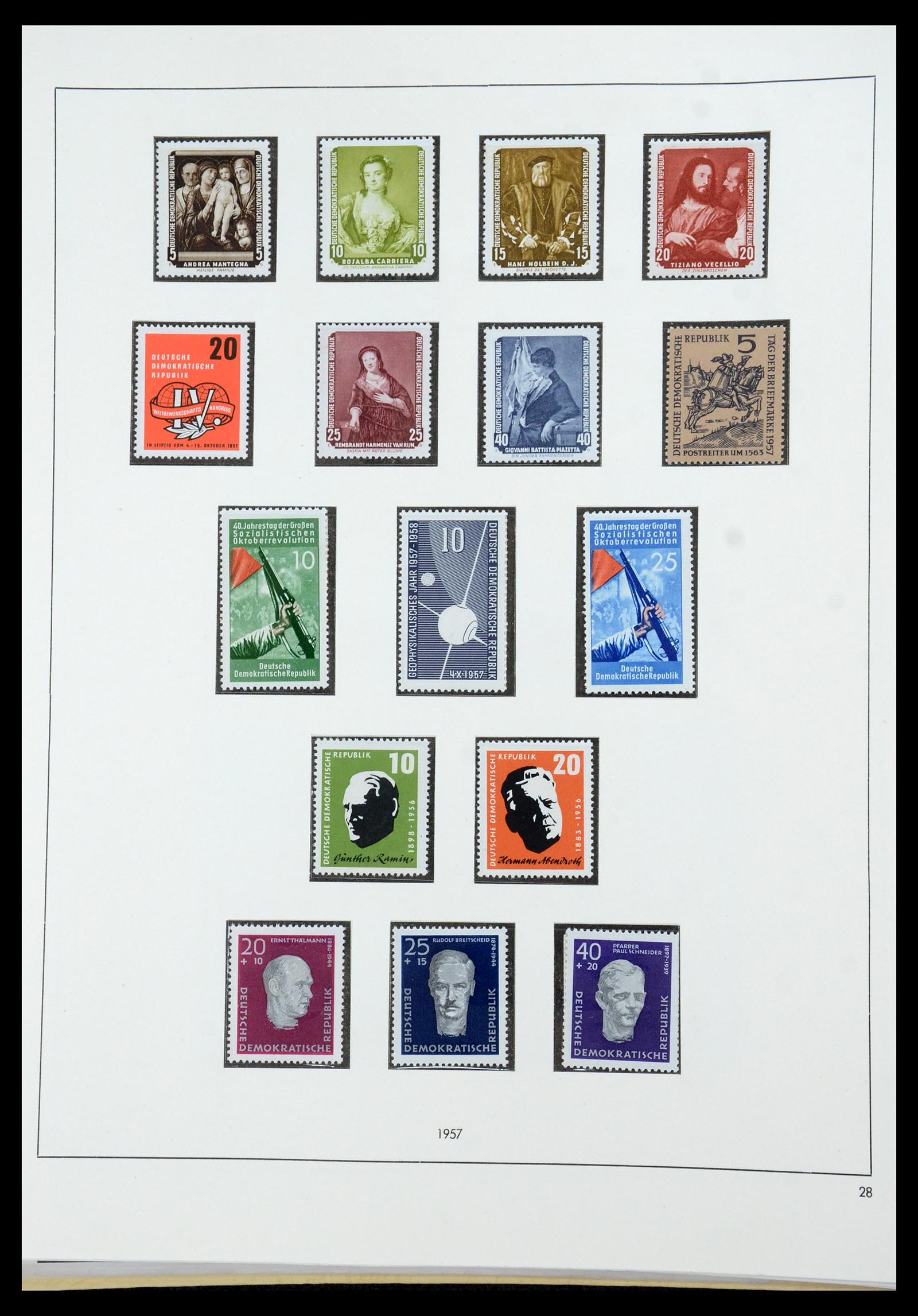 35675 276 - Postzegelverzameling 35675 Duitsland 1945-1985.