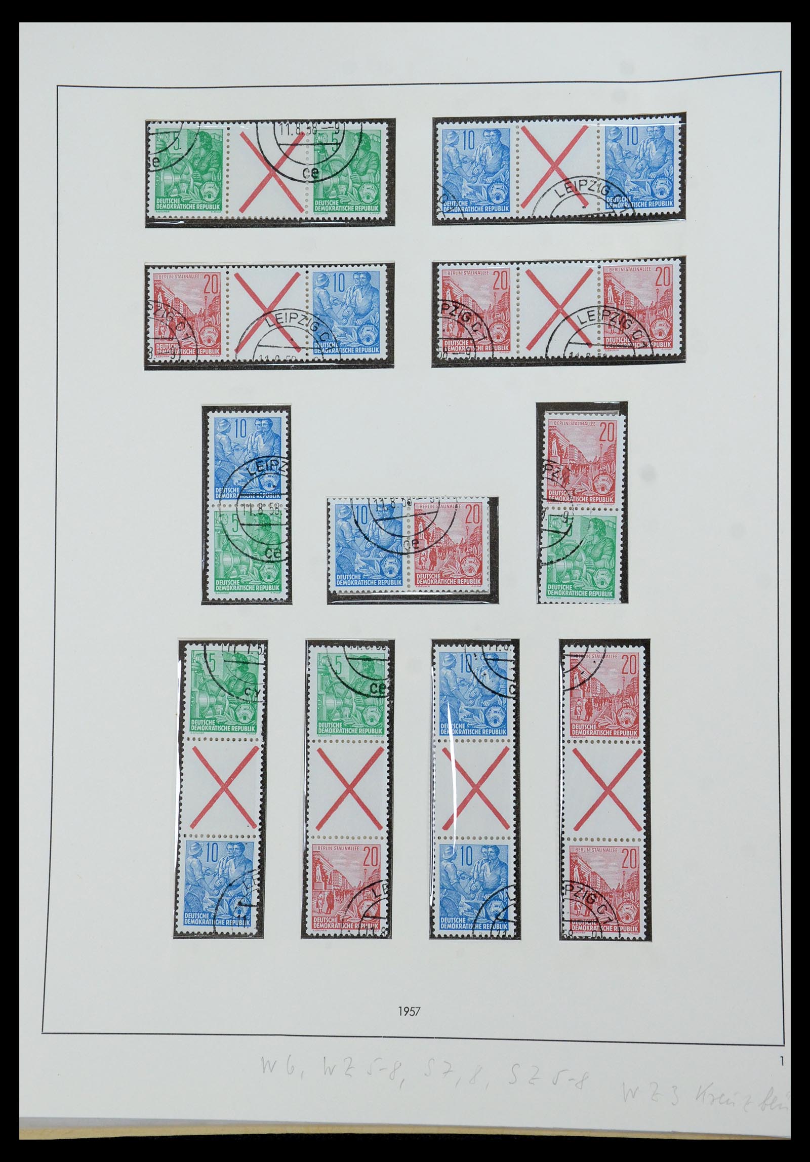 35675 277 - Postzegelverzameling 35675 Duitsland 1945-1985.