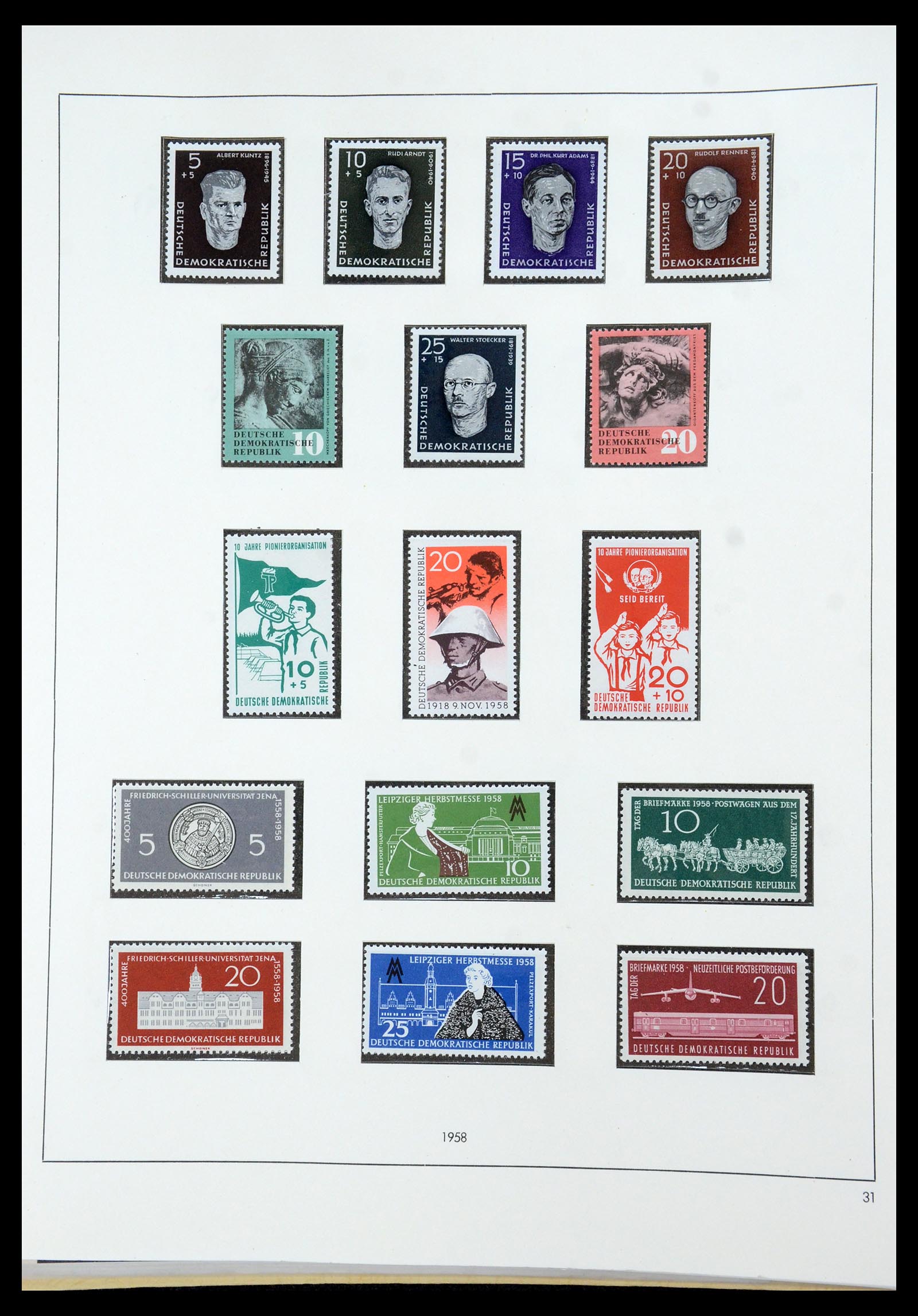 35675 281 - Postzegelverzameling 35675 Duitsland 1945-1985.