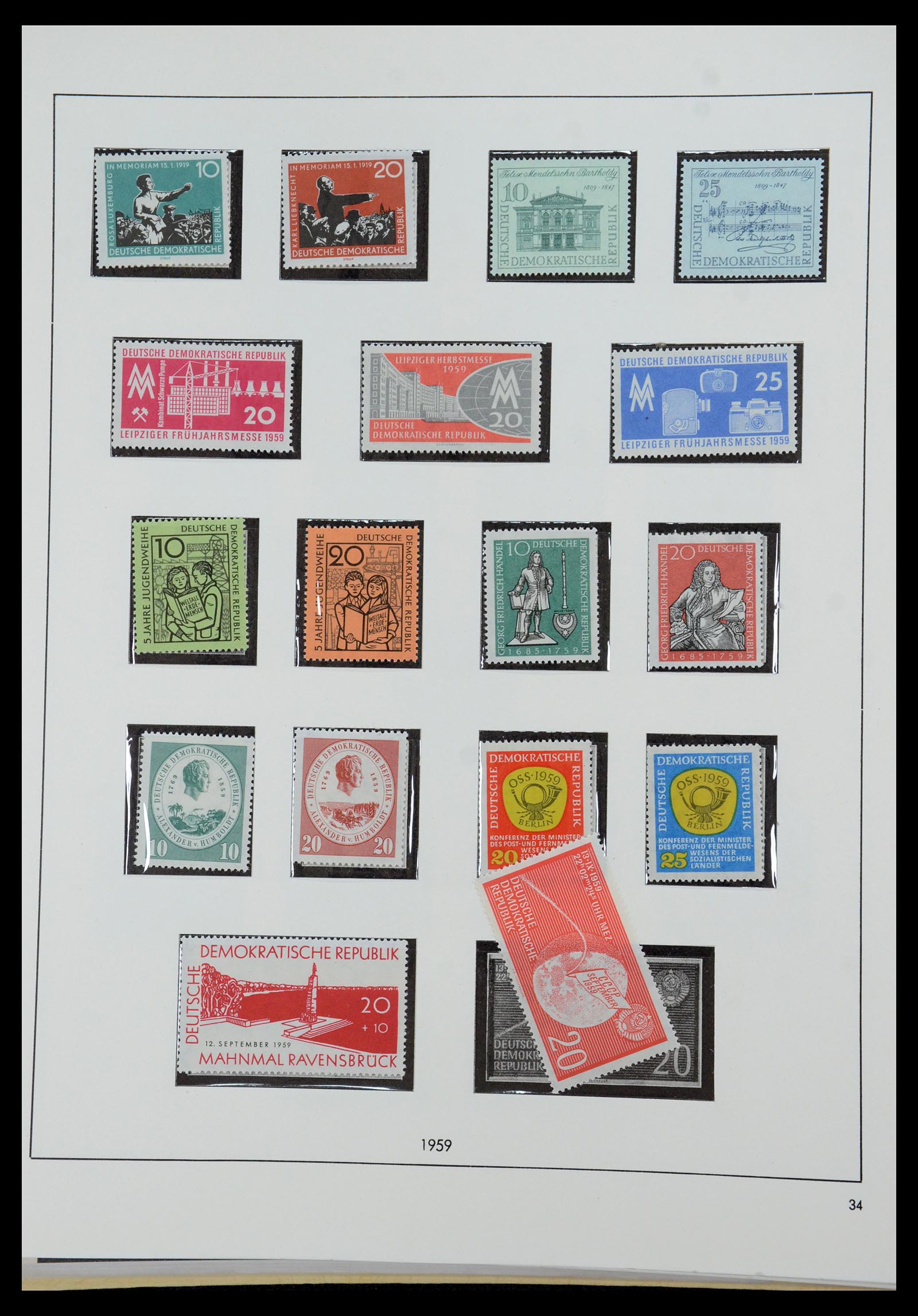 35675 285 - Postzegelverzameling 35675 Duitsland 1945-1985.