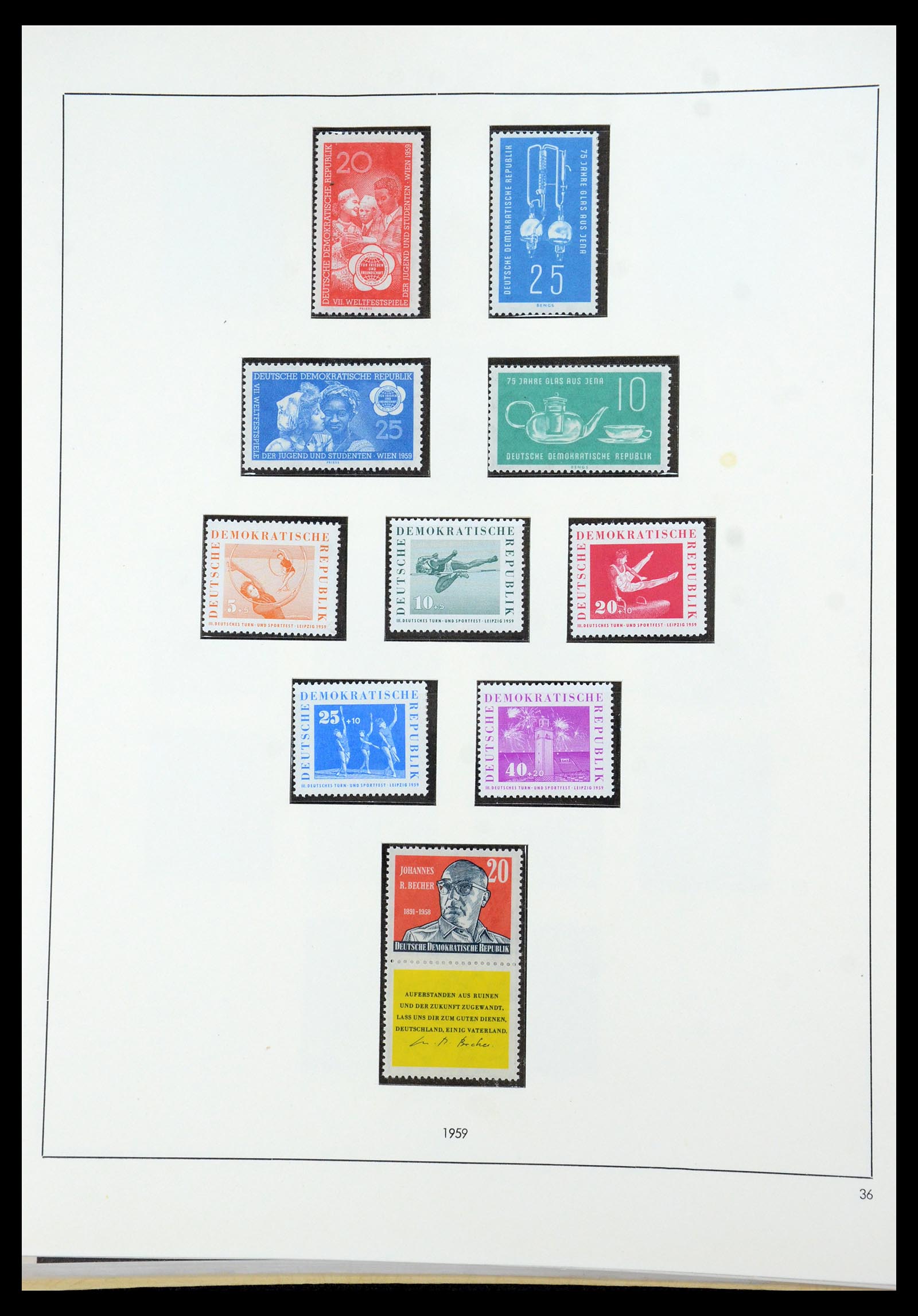 35675 287 - Postzegelverzameling 35675 Duitsland 1945-1985.