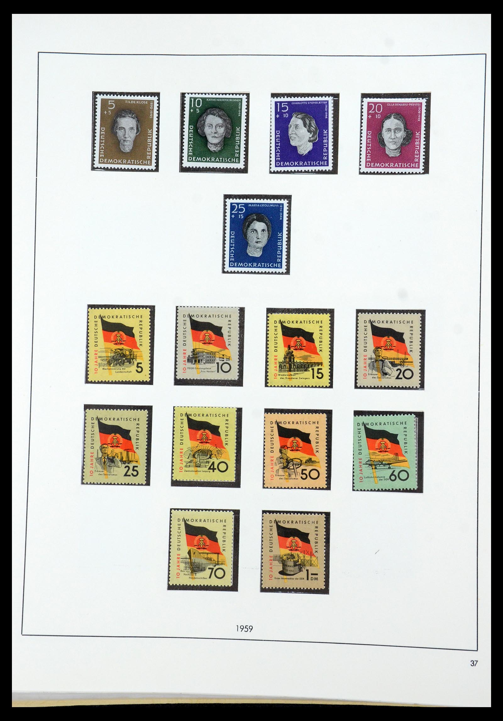 35675 288 - Postzegelverzameling 35675 Duitsland 1945-1985.
