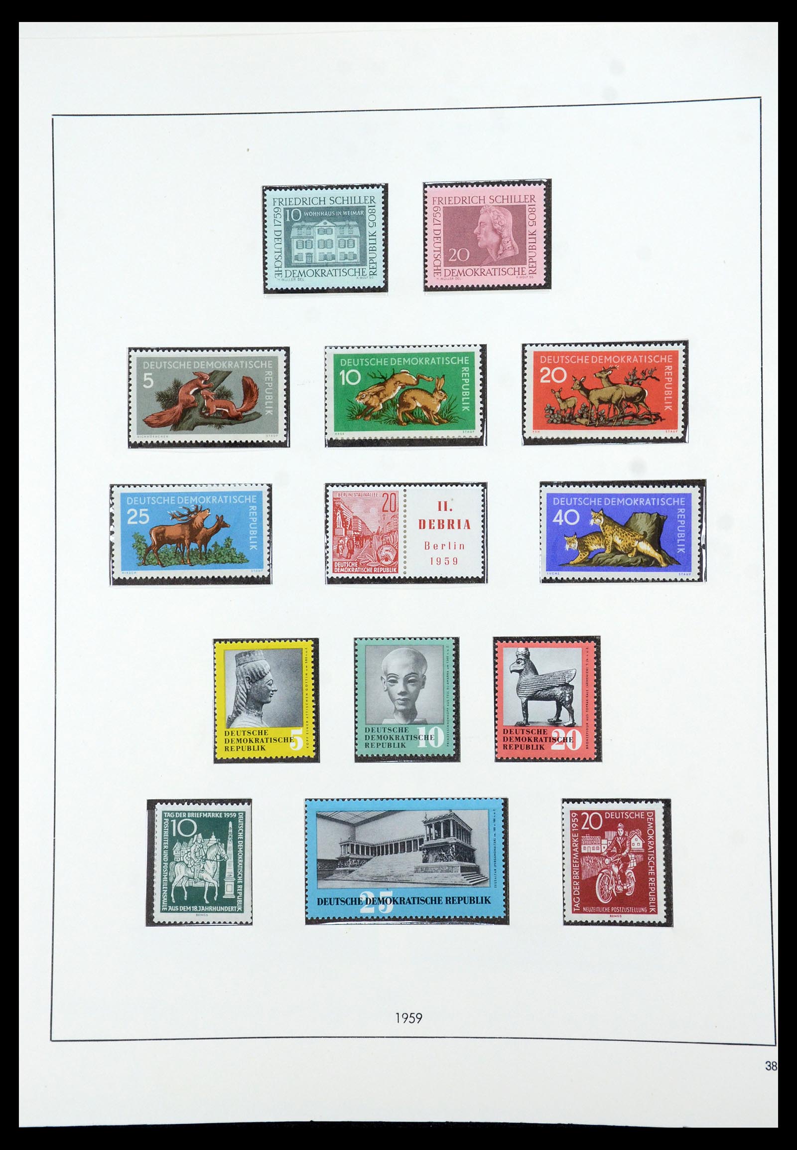 35675 289 - Postzegelverzameling 35675 Duitsland 1945-1985.