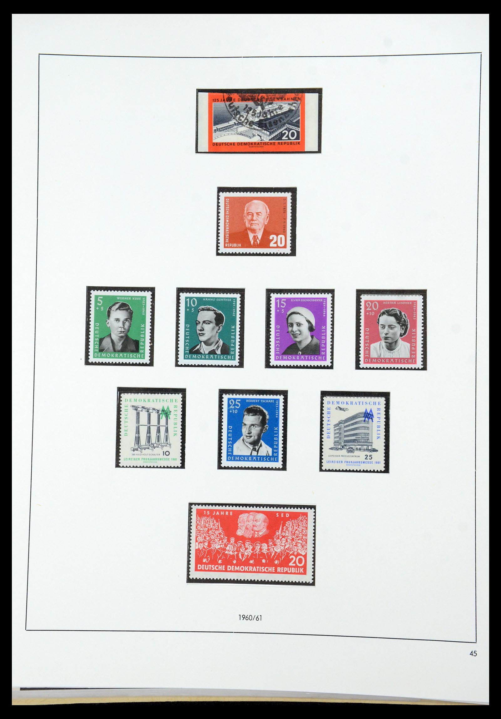 35675 301 - Postzegelverzameling 35675 Duitsland 1945-1985.