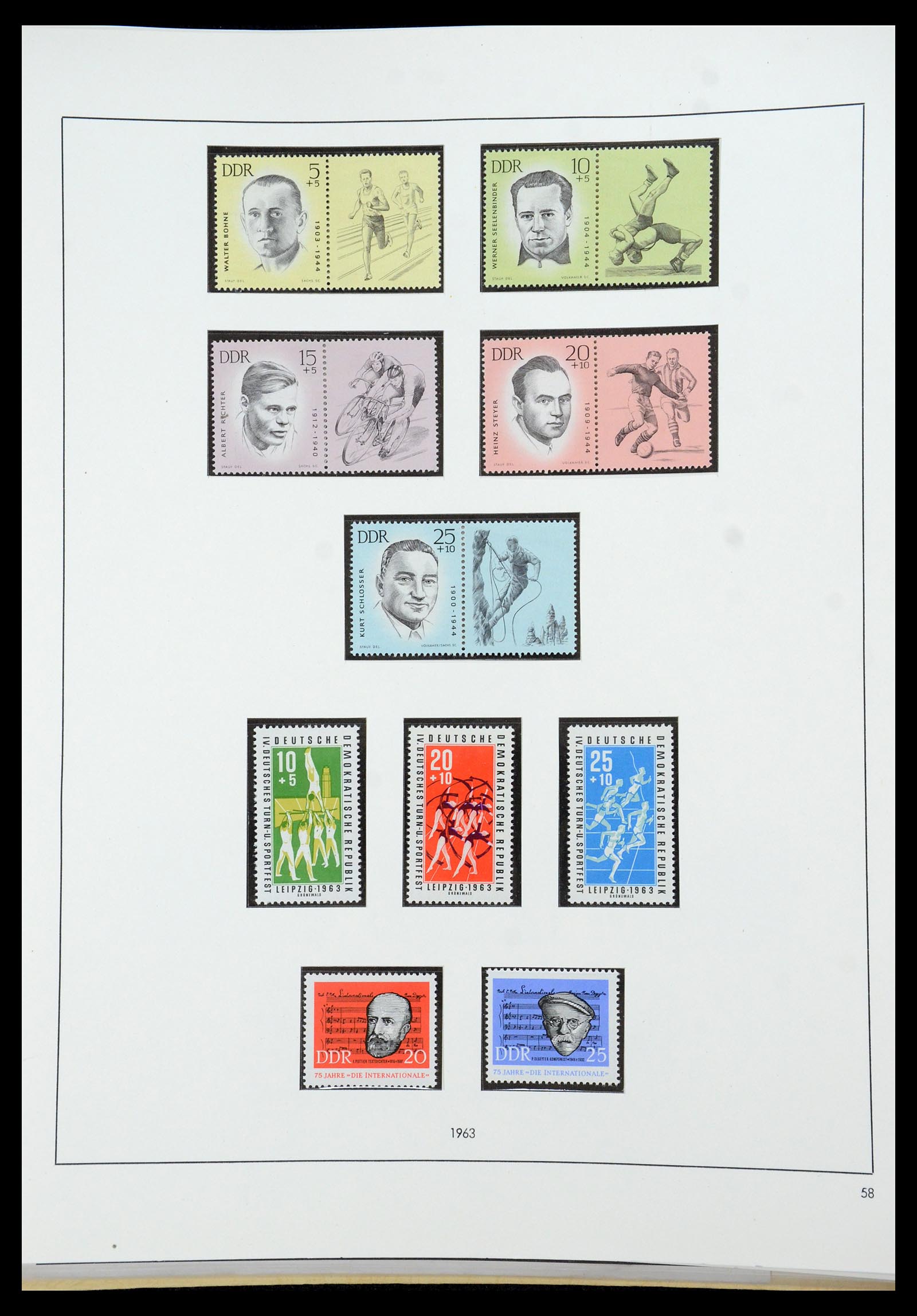 35675 317 - Postzegelverzameling 35675 Duitsland 1945-1985.