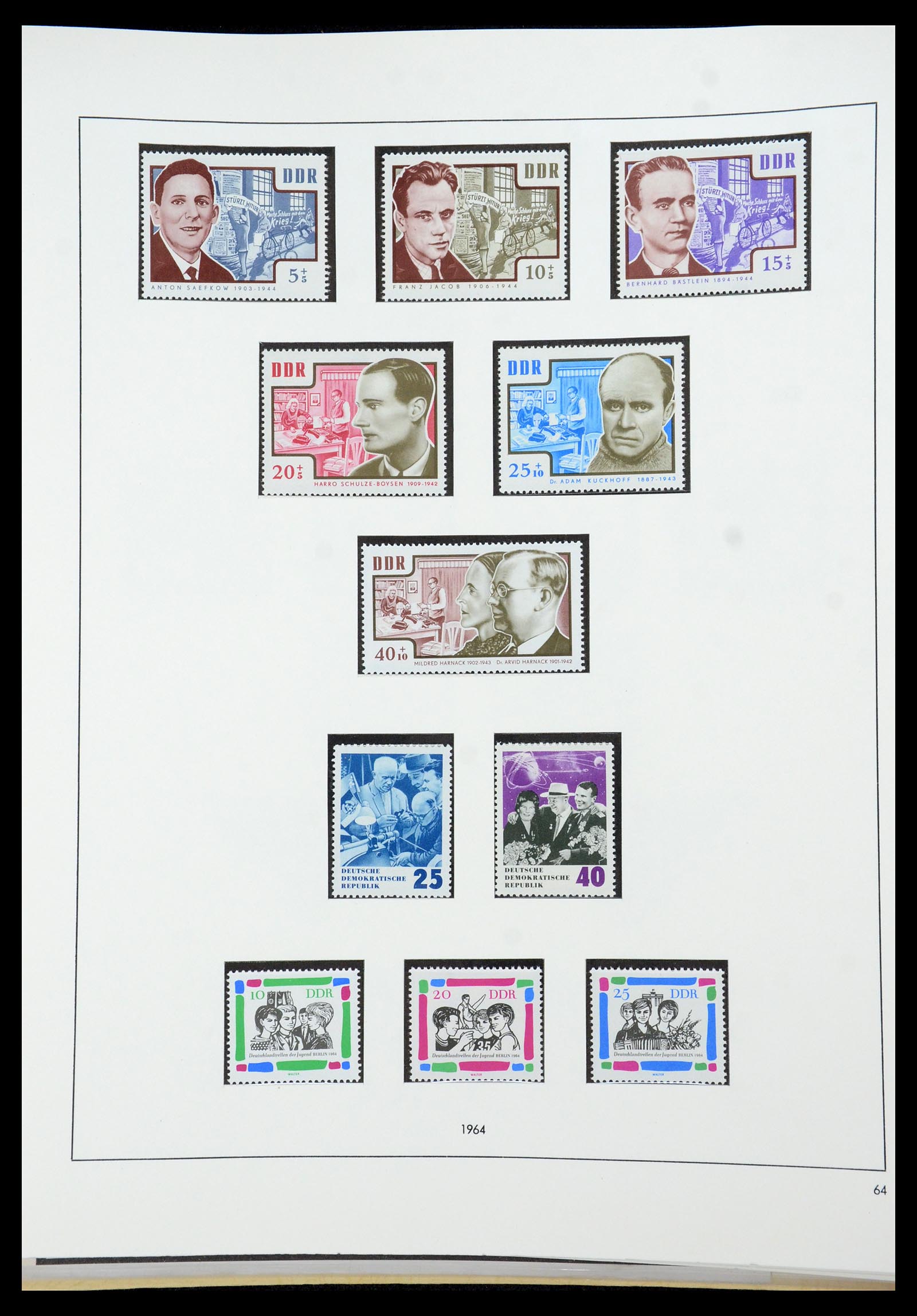 35675 323 - Postzegelverzameling 35675 Duitsland 1945-1985.
