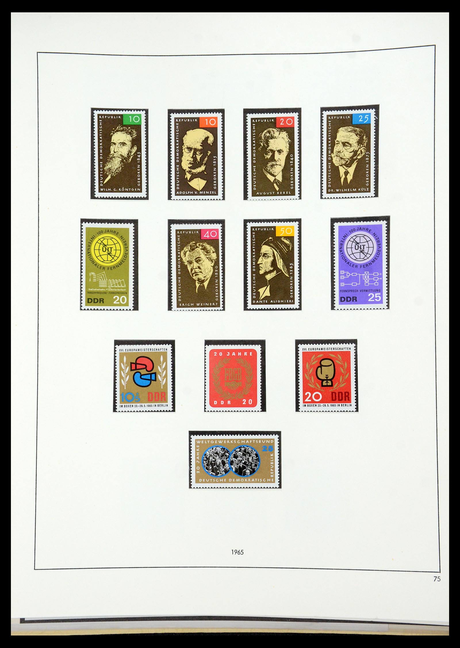 35675 334 - Postzegelverzameling 35675 Duitsland 1945-1985.
