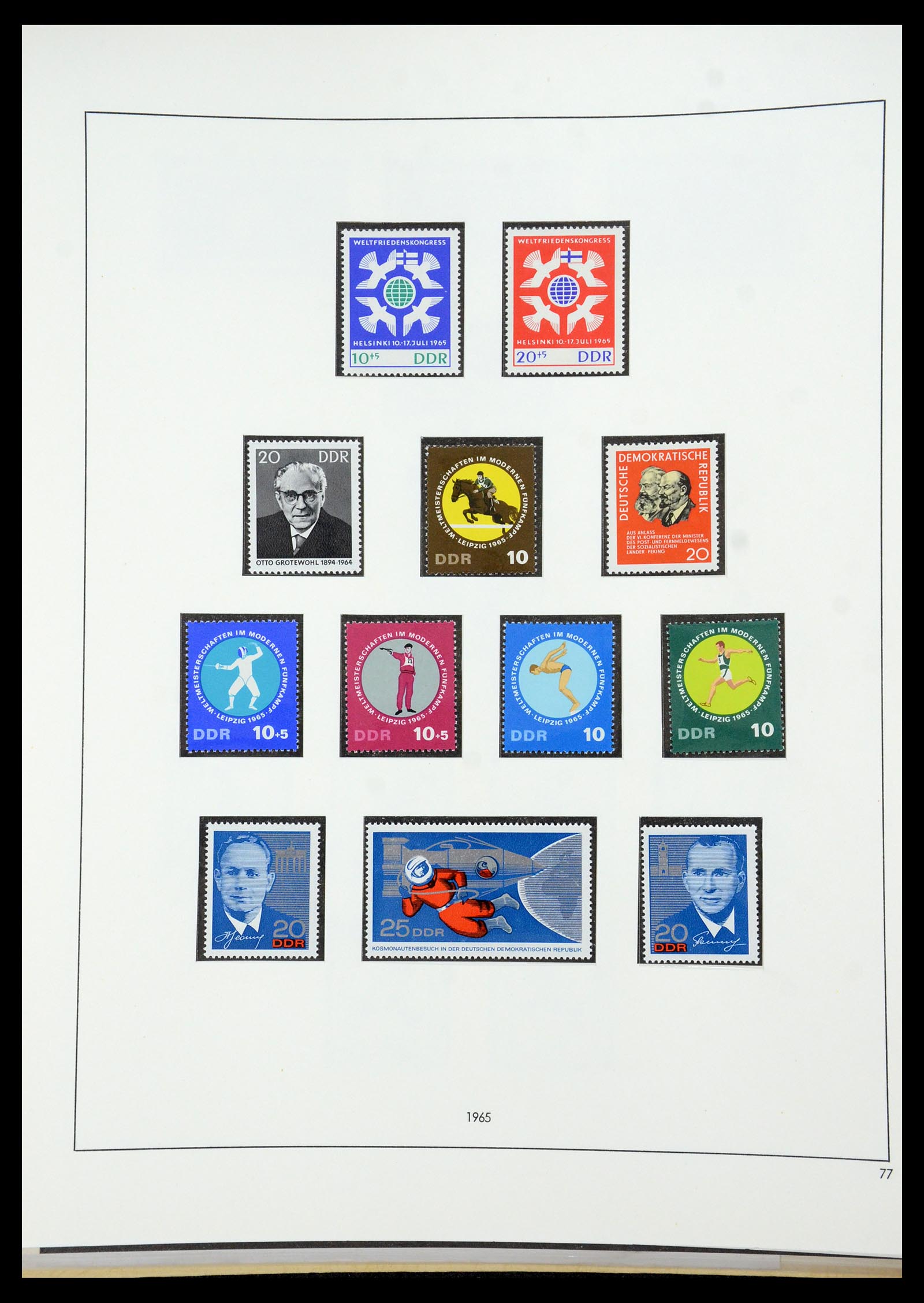 35675 336 - Postzegelverzameling 35675 Duitsland 1945-1985.