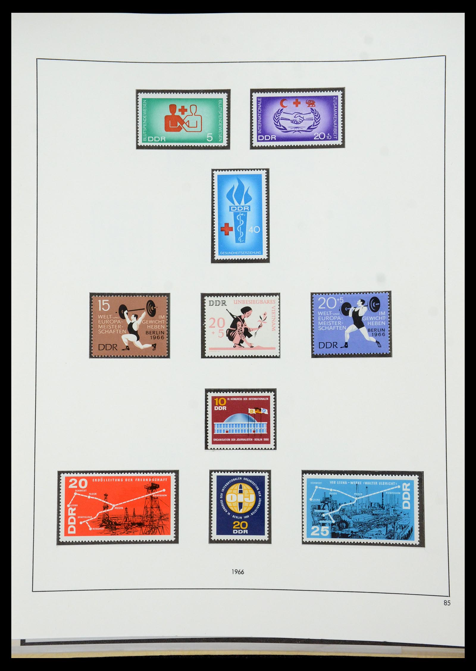 35675 344 - Postzegelverzameling 35675 Duitsland 1945-1985.