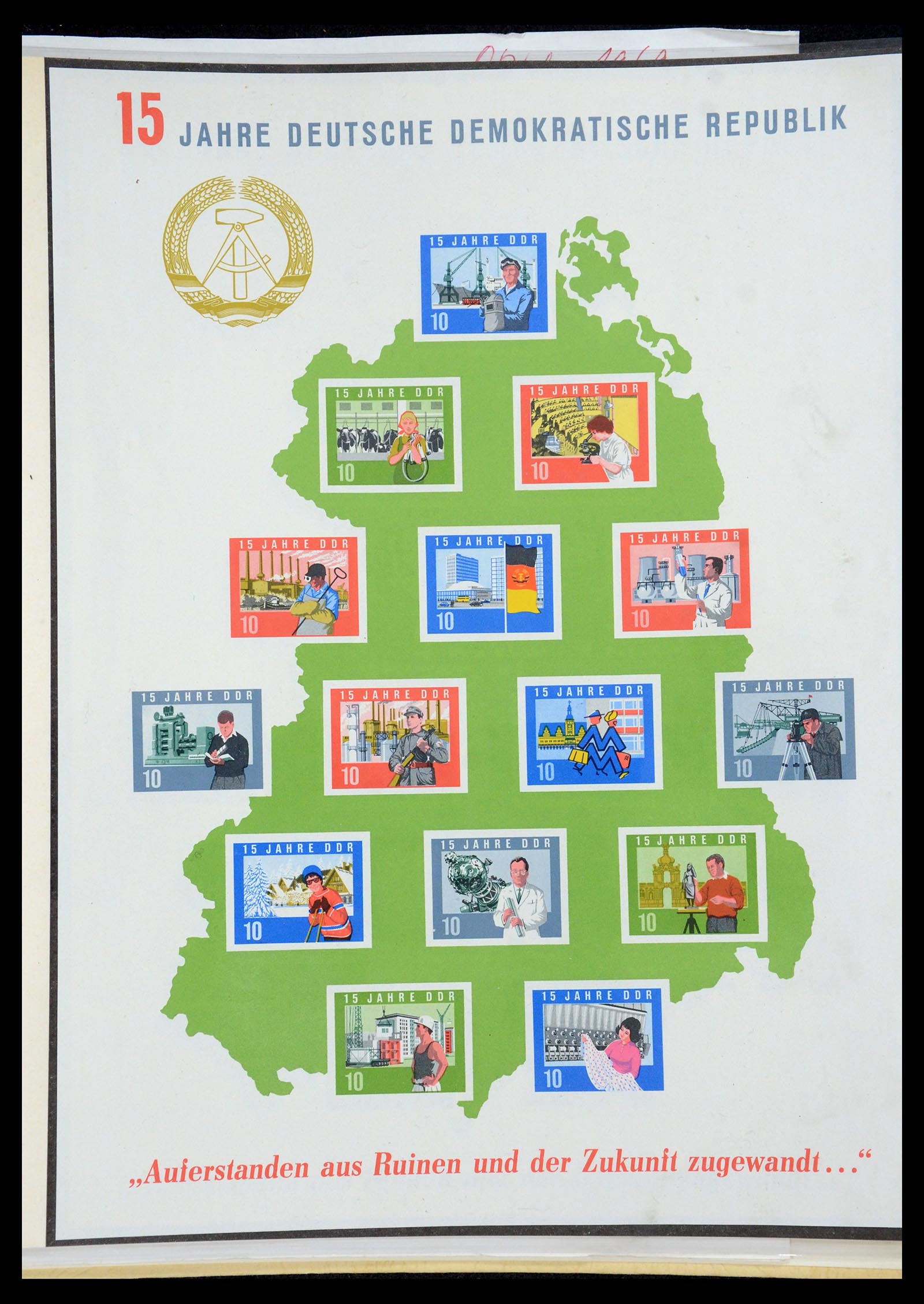 35675 358 - Postzegelverzameling 35675 Duitsland 1945-1985.