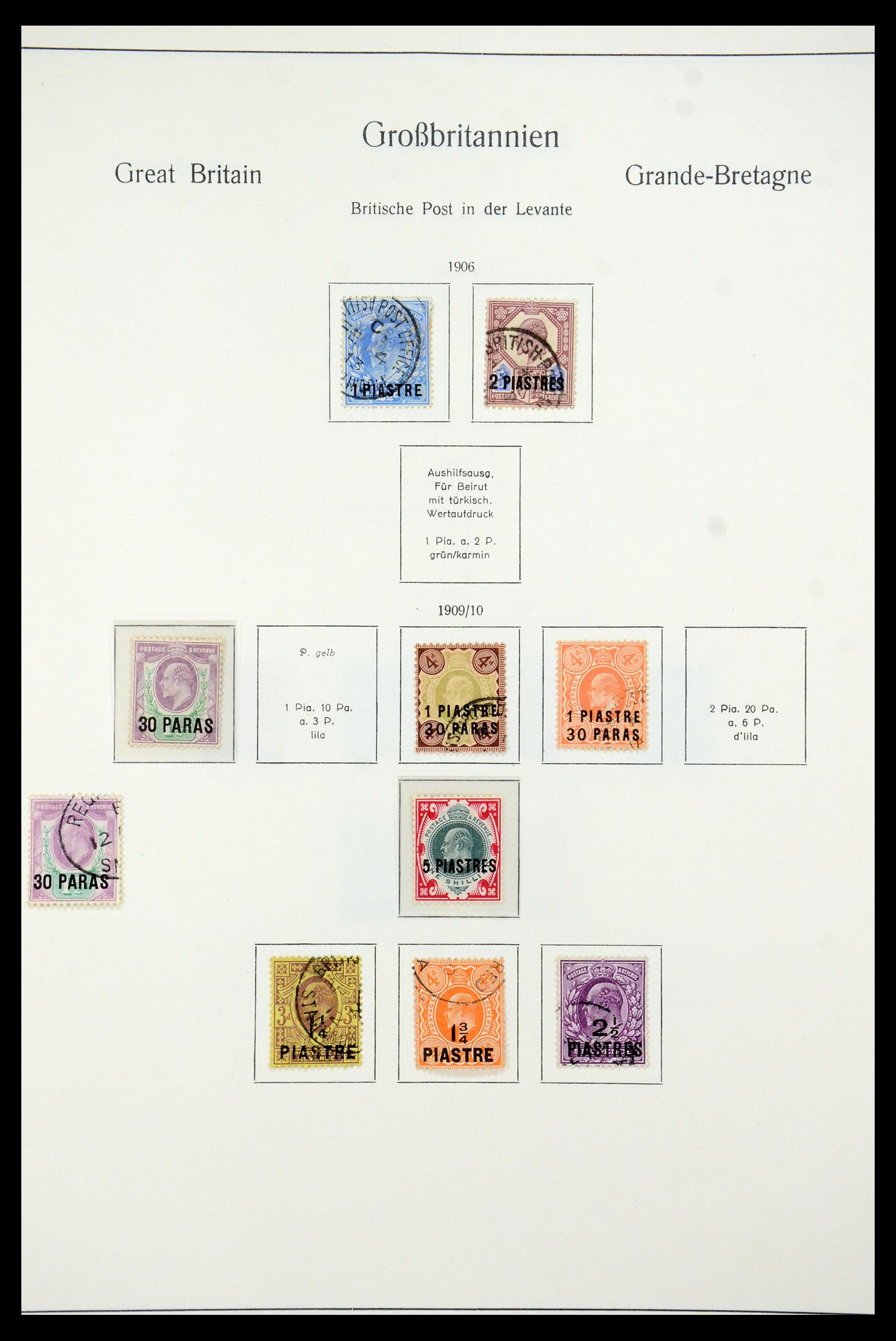 35676 003 - Postzegelverzameling 35676 Brits Levant 1885-1957.