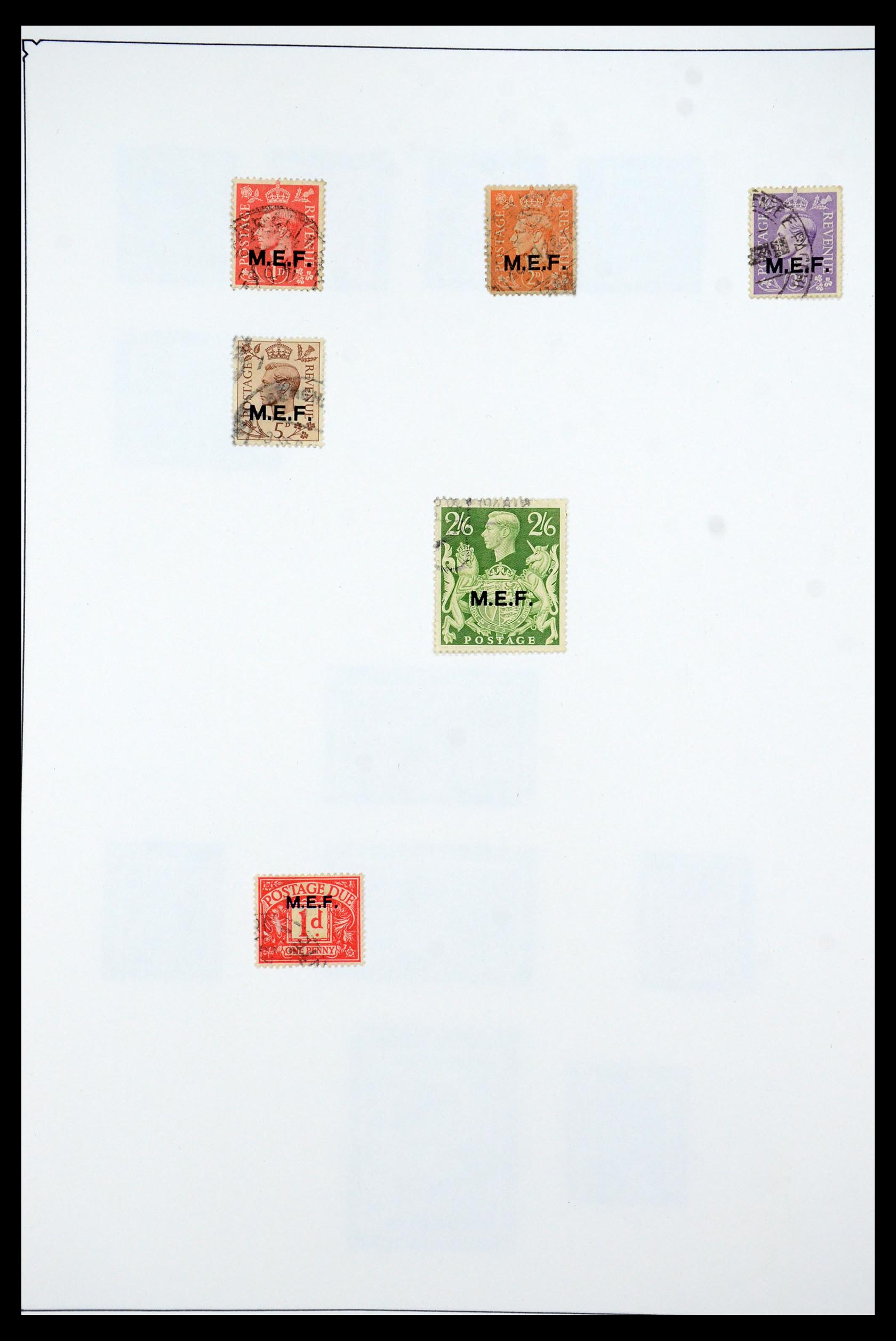 35676 006 - Postzegelverzameling 35676 Brits Levant 1885-1957.