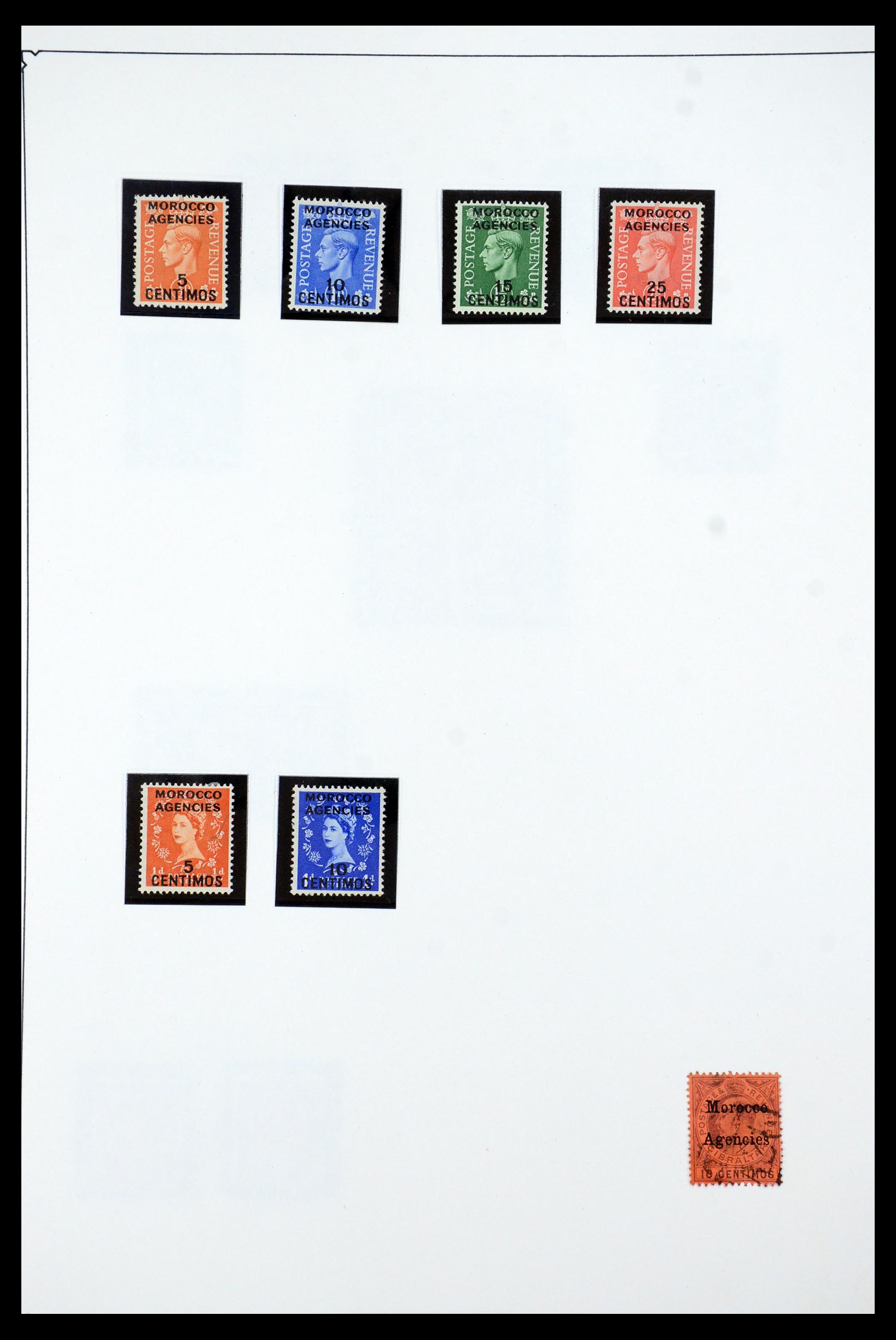 35676 008 - Postzegelverzameling 35676 Brits Levant 1885-1957.