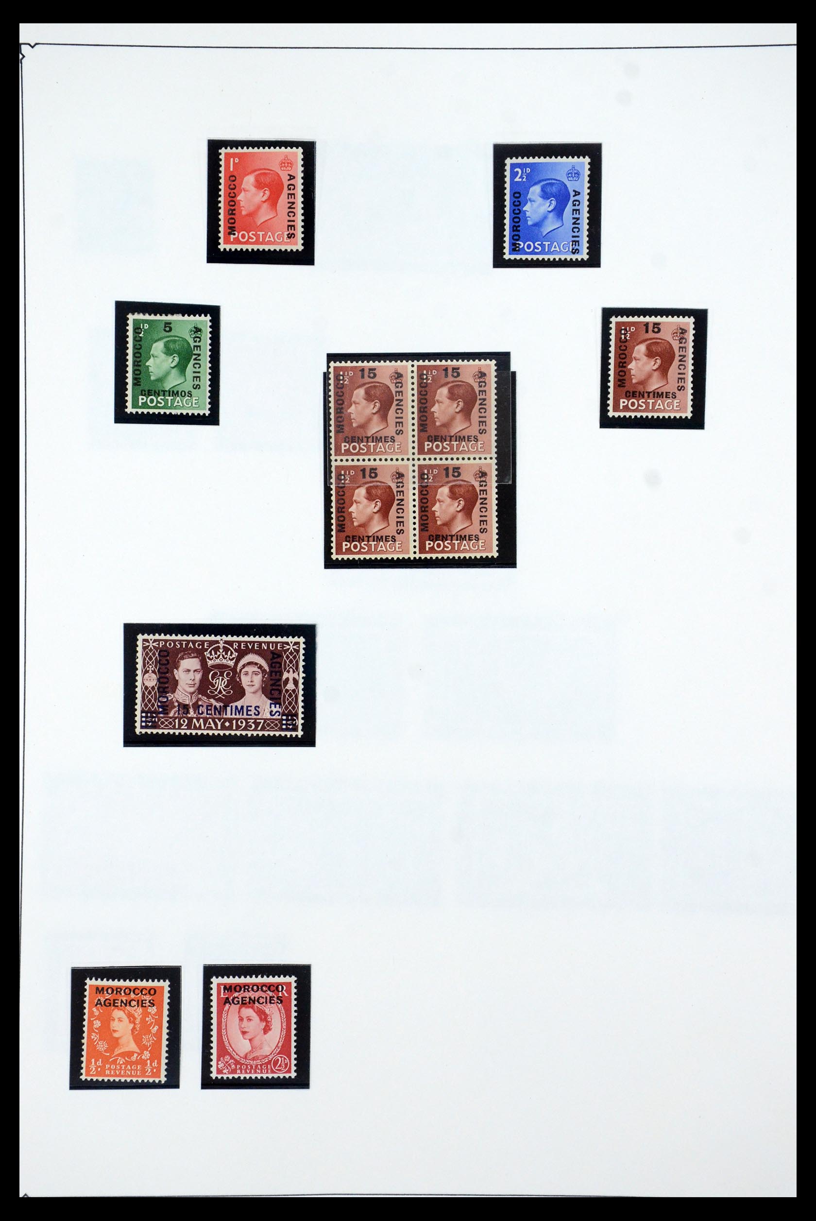 35676 009 - Postzegelverzameling 35676 Brits Levant 1885-1957.