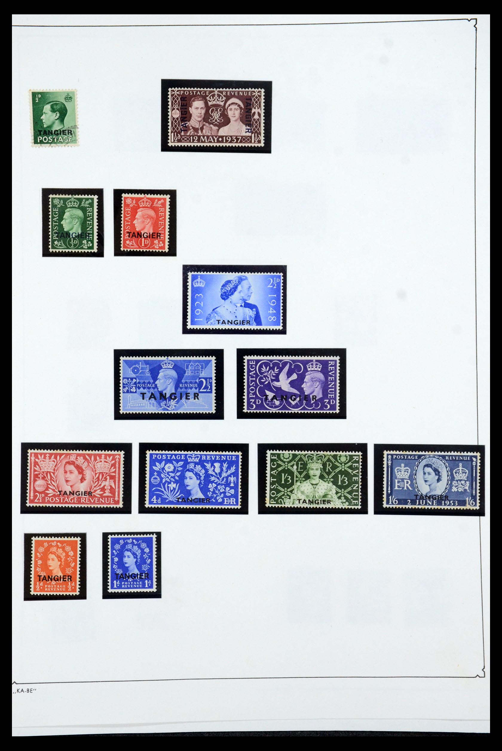 35676 010 - Postzegelverzameling 35676 Brits Levant 1885-1957.