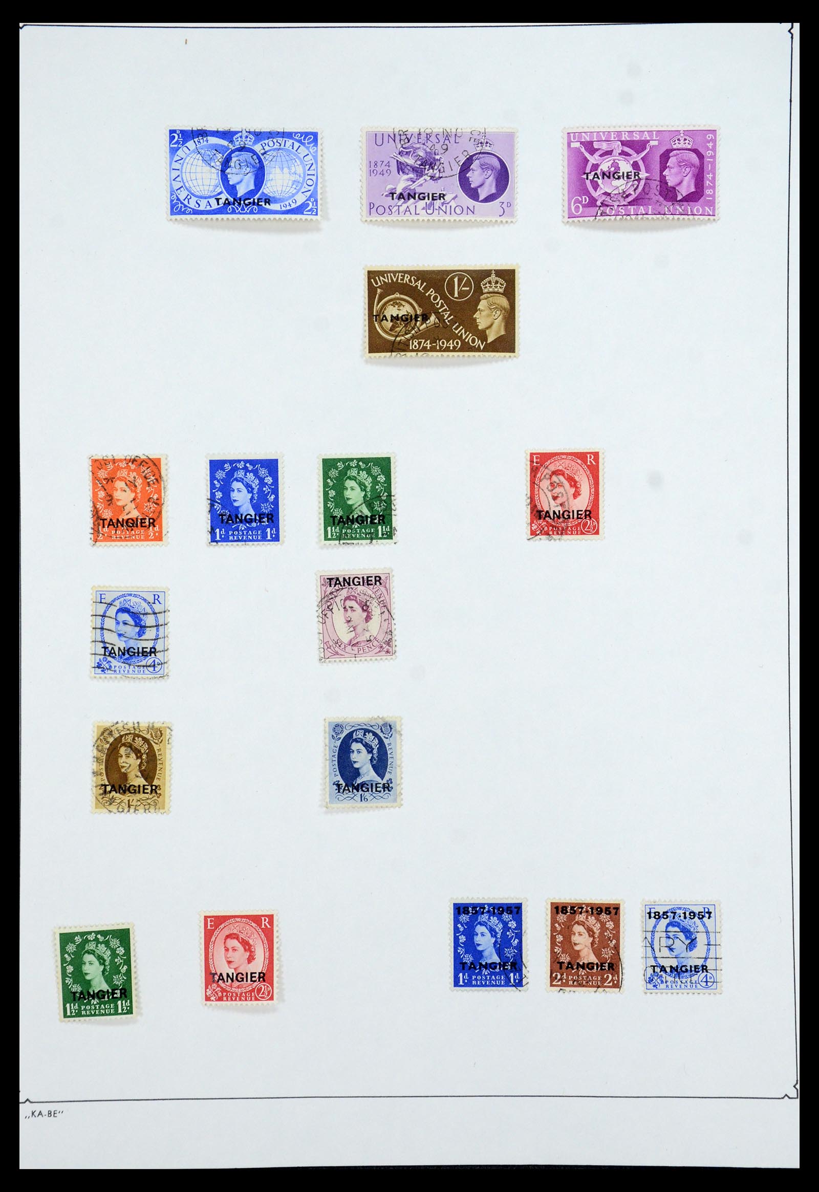 35676 011 - Postzegelverzameling 35676 Brits Levant 1885-1957.