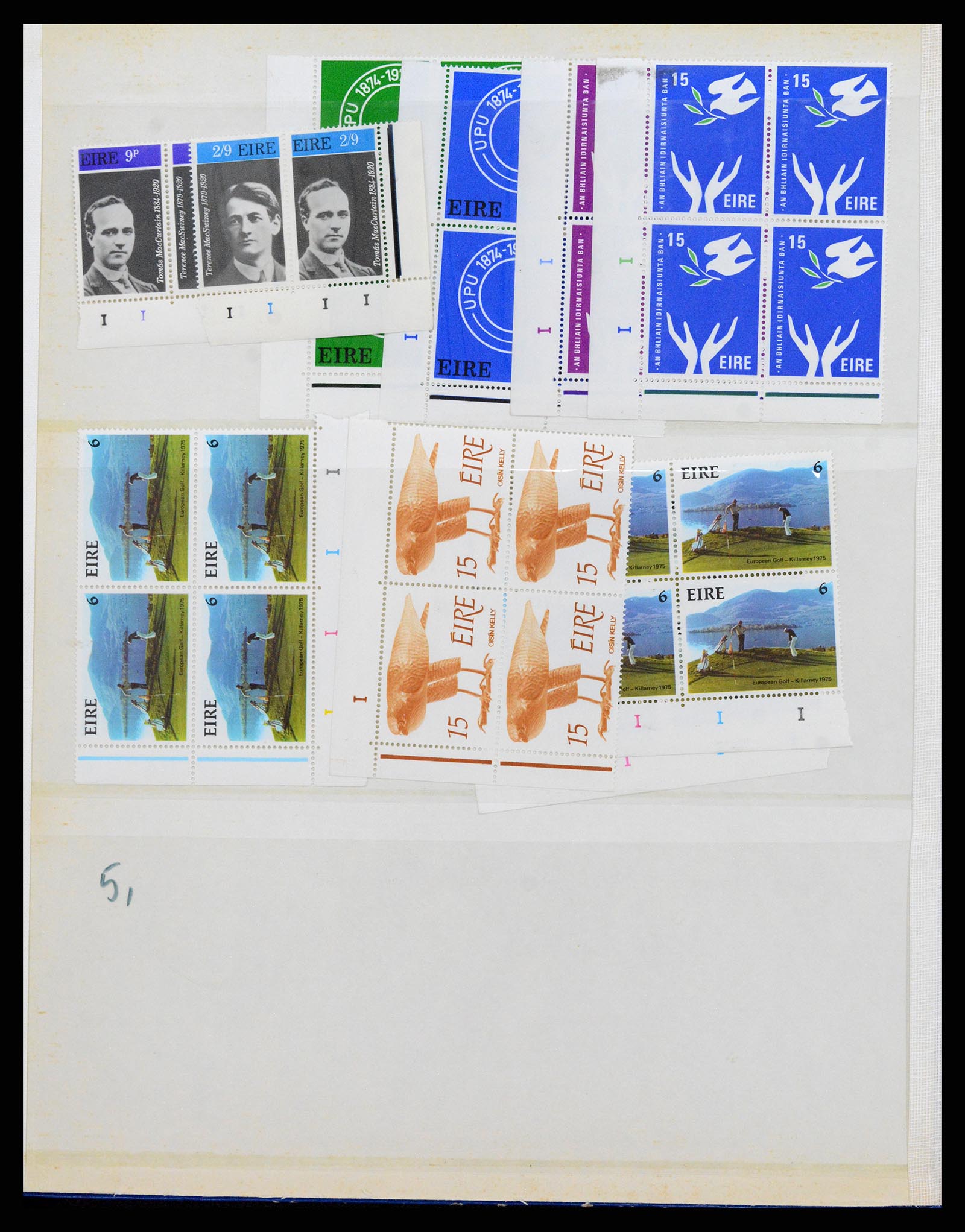 35677 001 - Postzegelverzameling 35677 Ierland 18950-2002.