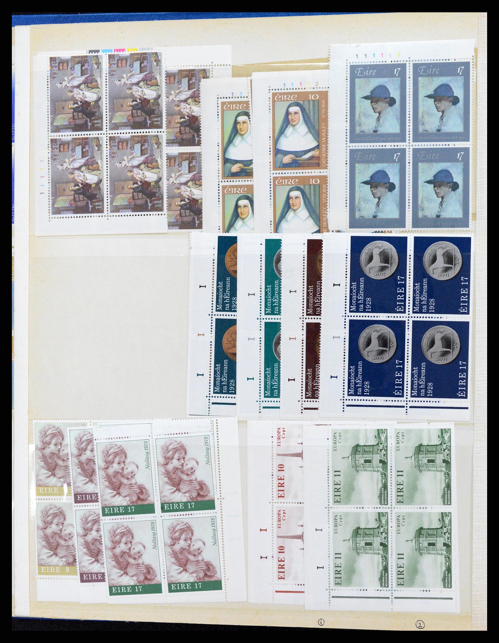 35677 005 - Postzegelverzameling 35677 Ierland 18950-2002.