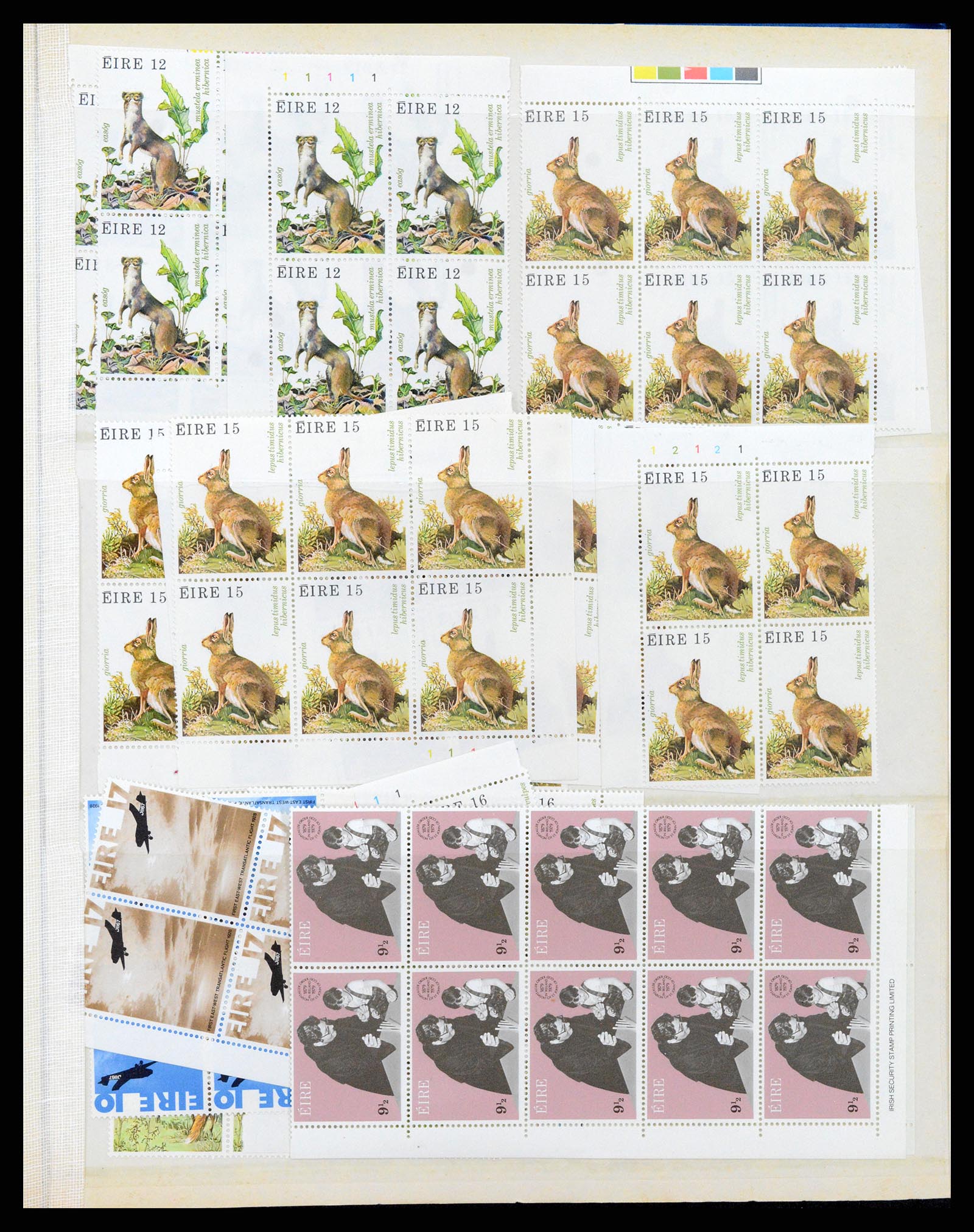 35677 010 - Postzegelverzameling 35677 Ierland 18950-2002.