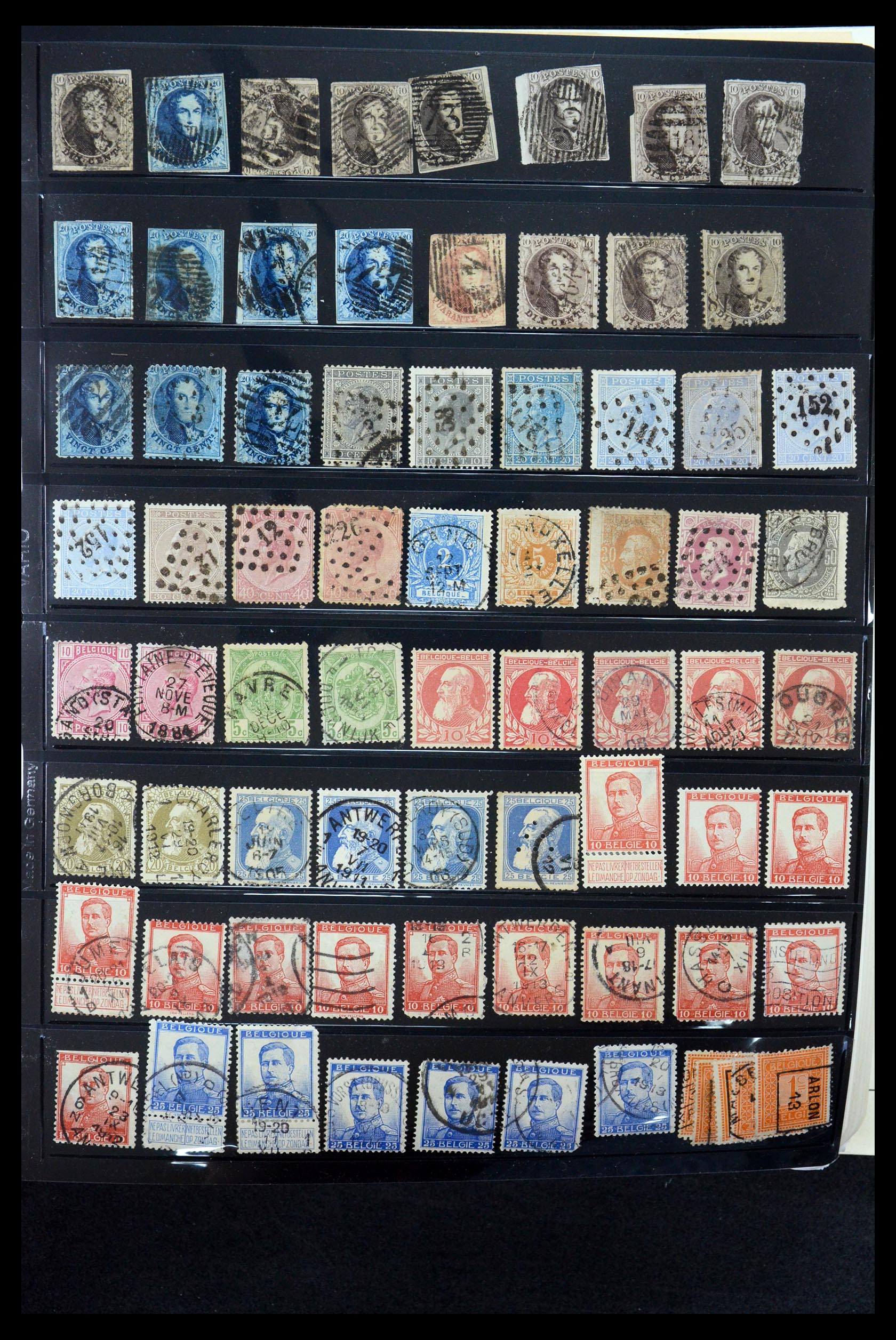 35678 005 - Stamp Collection 35678 Belgium 1851-1965.