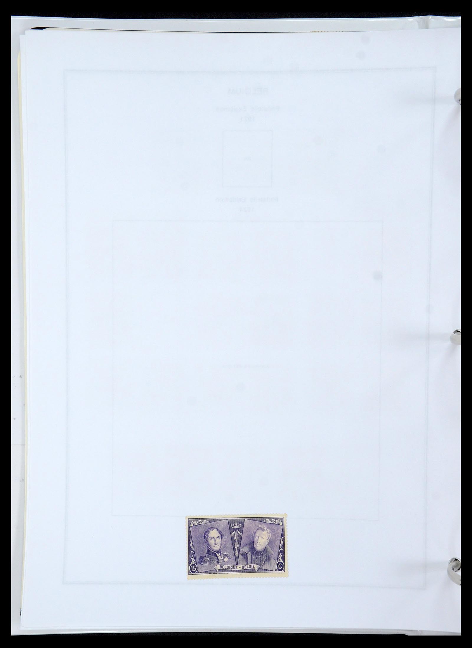 35678 016 - Postzegelverzameling 35678 België 1851-1965.