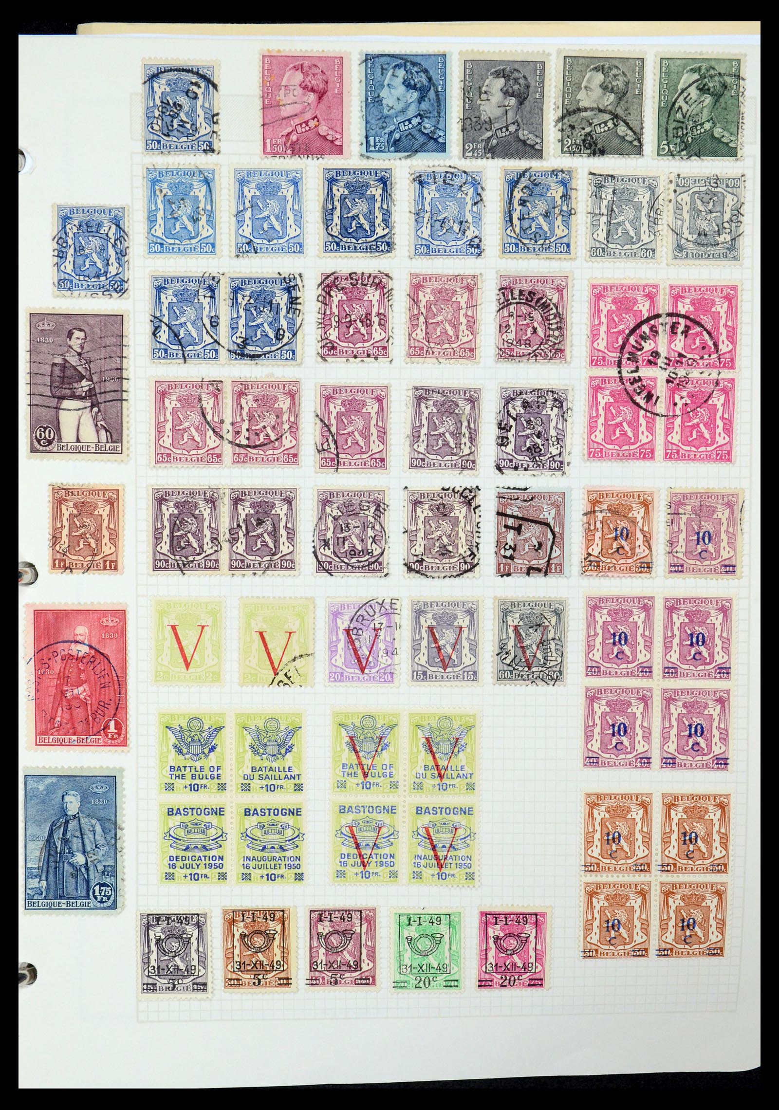35678 027 - Postzegelverzameling 35678 België 1851-1965.