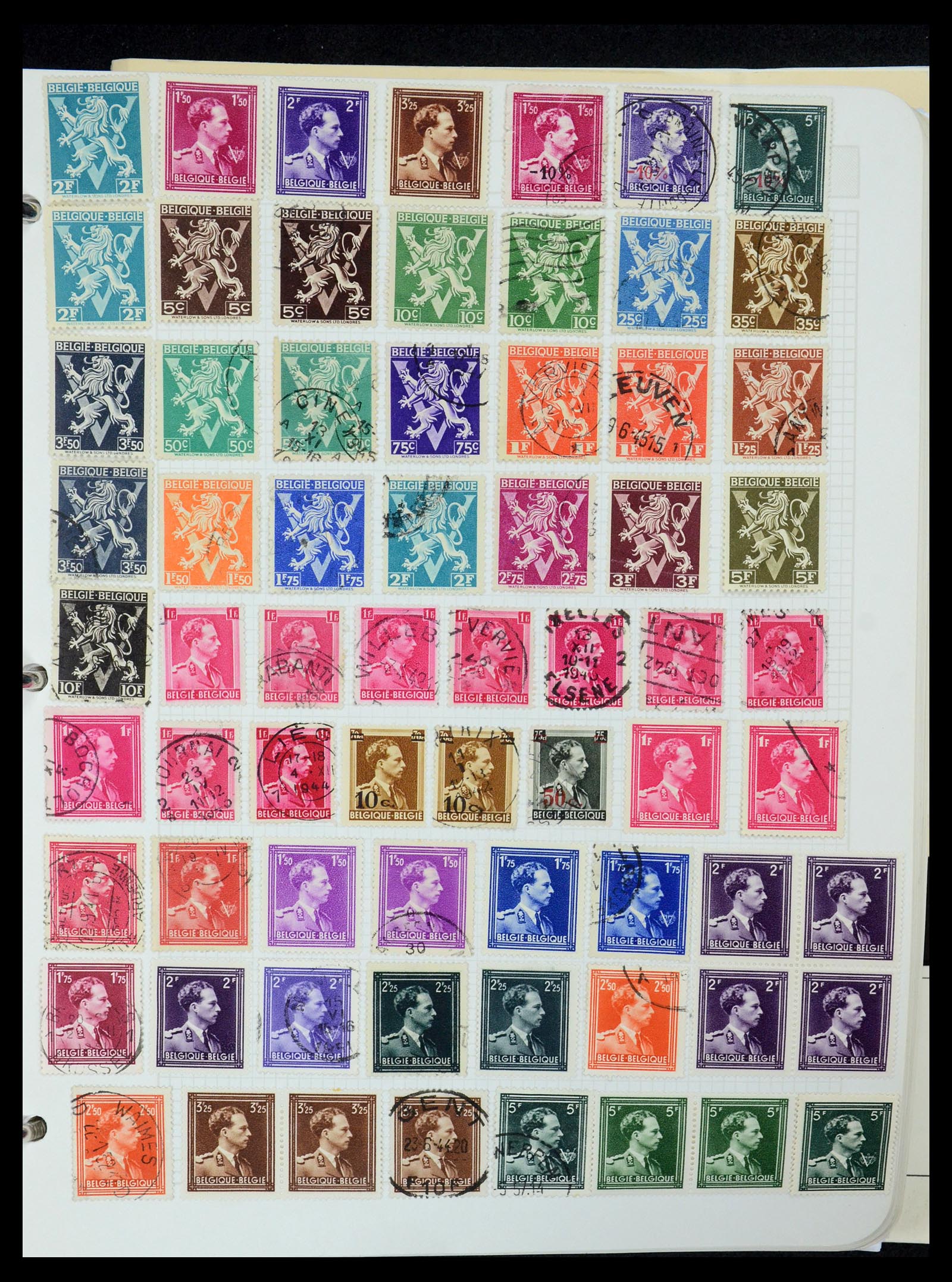 35678 031 - Postzegelverzameling 35678 België 1851-1965.