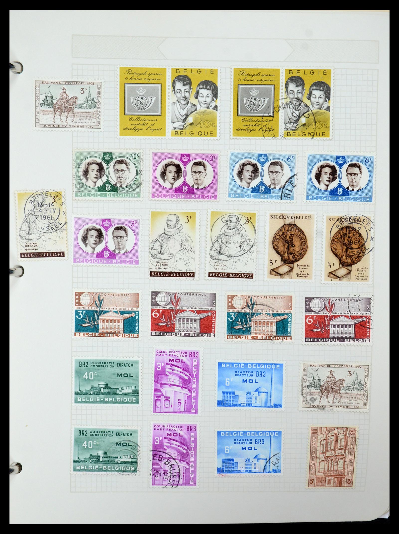 35678 039 - Postzegelverzameling 35678 België 1851-1965.