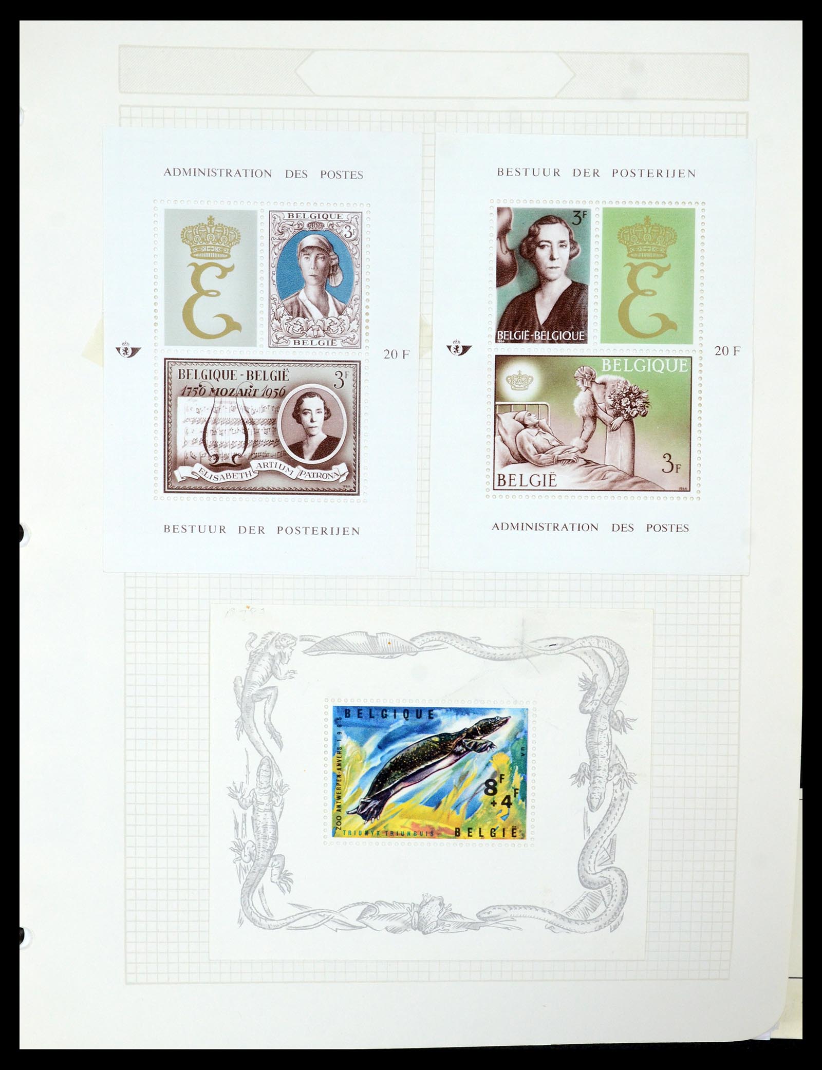 35678 049 - Stamp Collection 35678 Belgium 1851-1965.