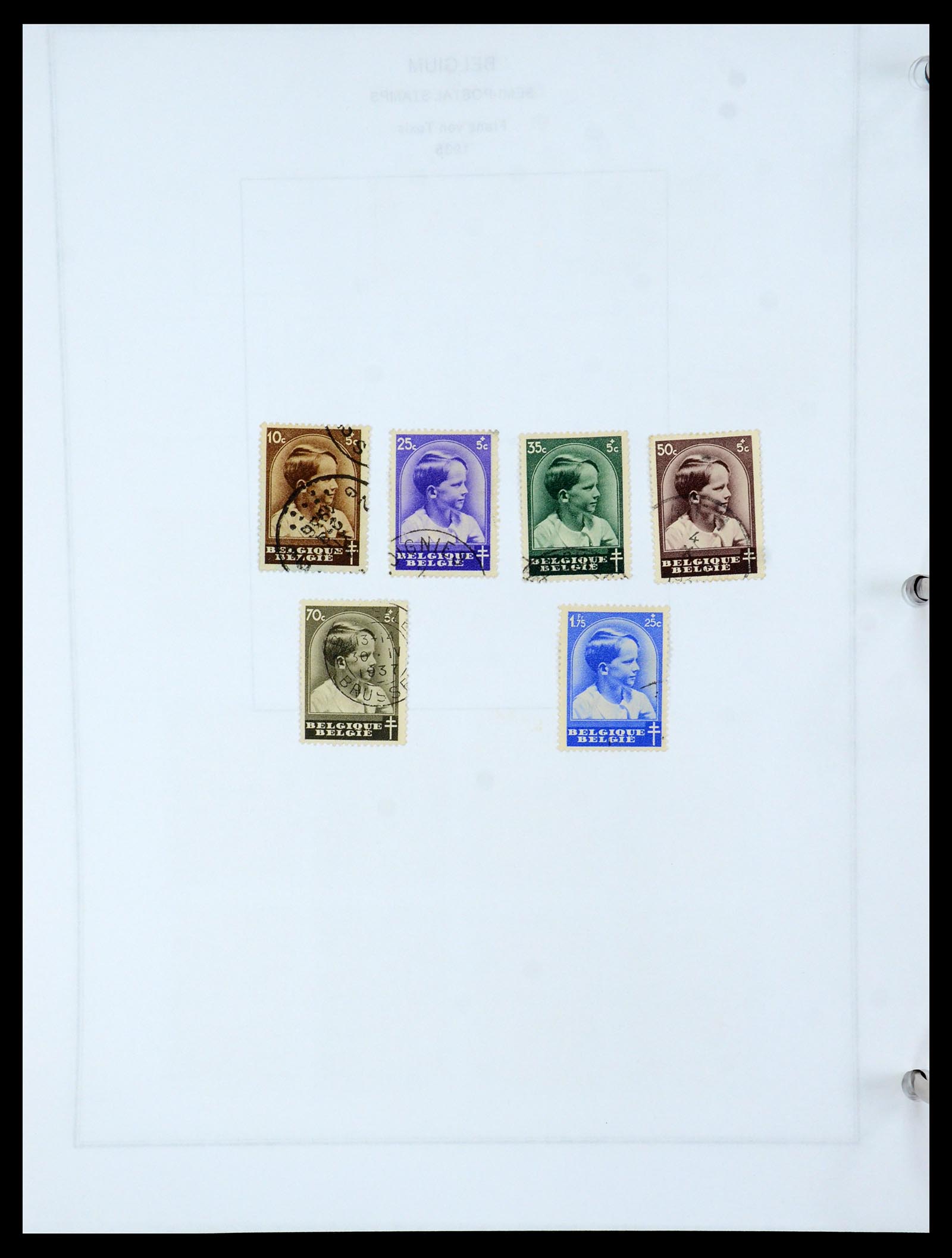 35678 066 - Stamp Collection 35678 Belgium 1851-1965.