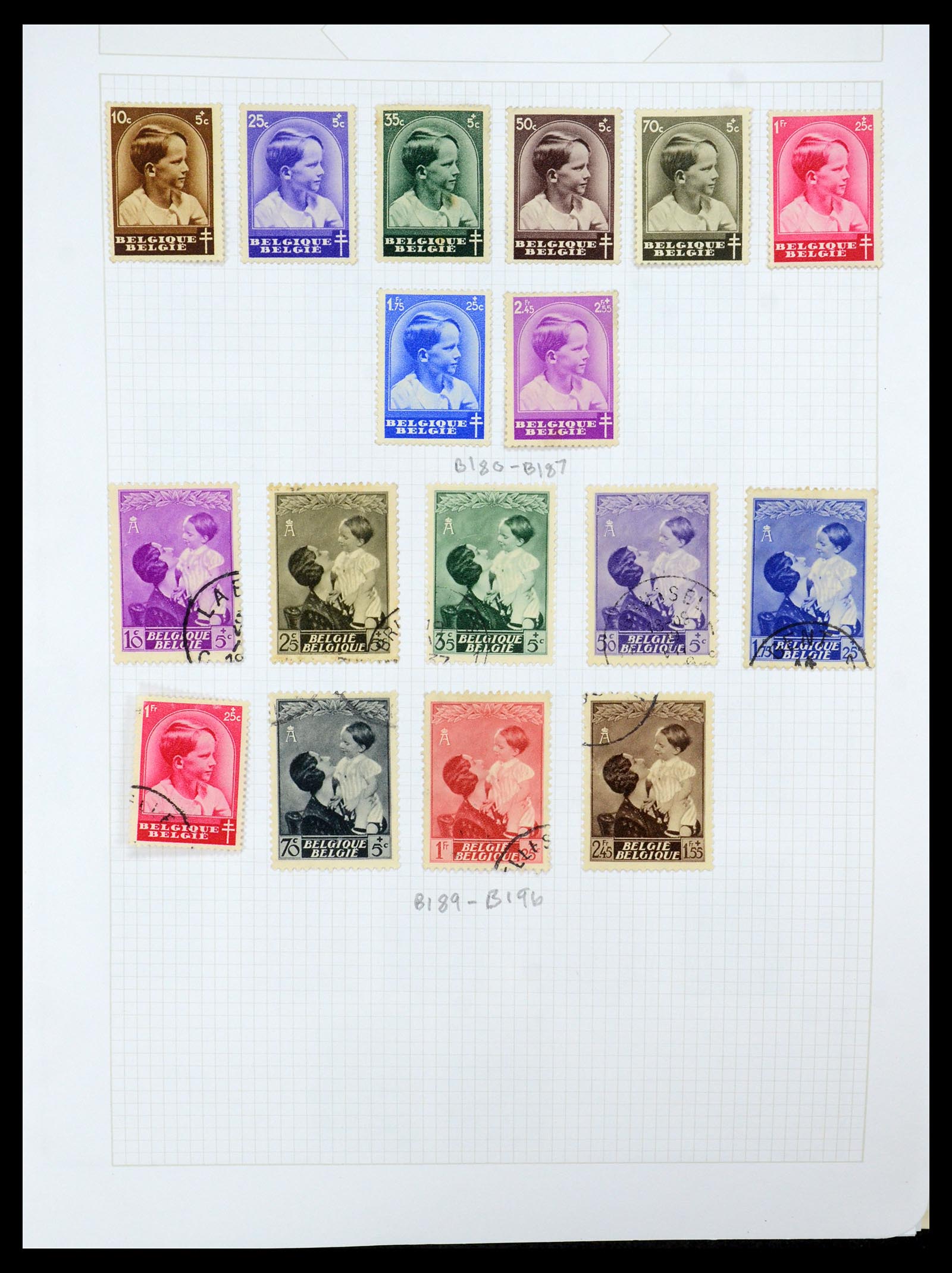 35678 067 - Stamp Collection 35678 Belgium 1851-1965.