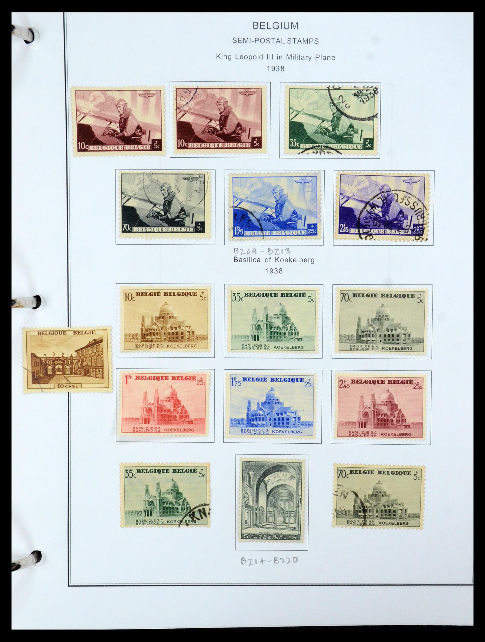 35678 070 - Stamp Collection 35678 Belgium 1851-1965.