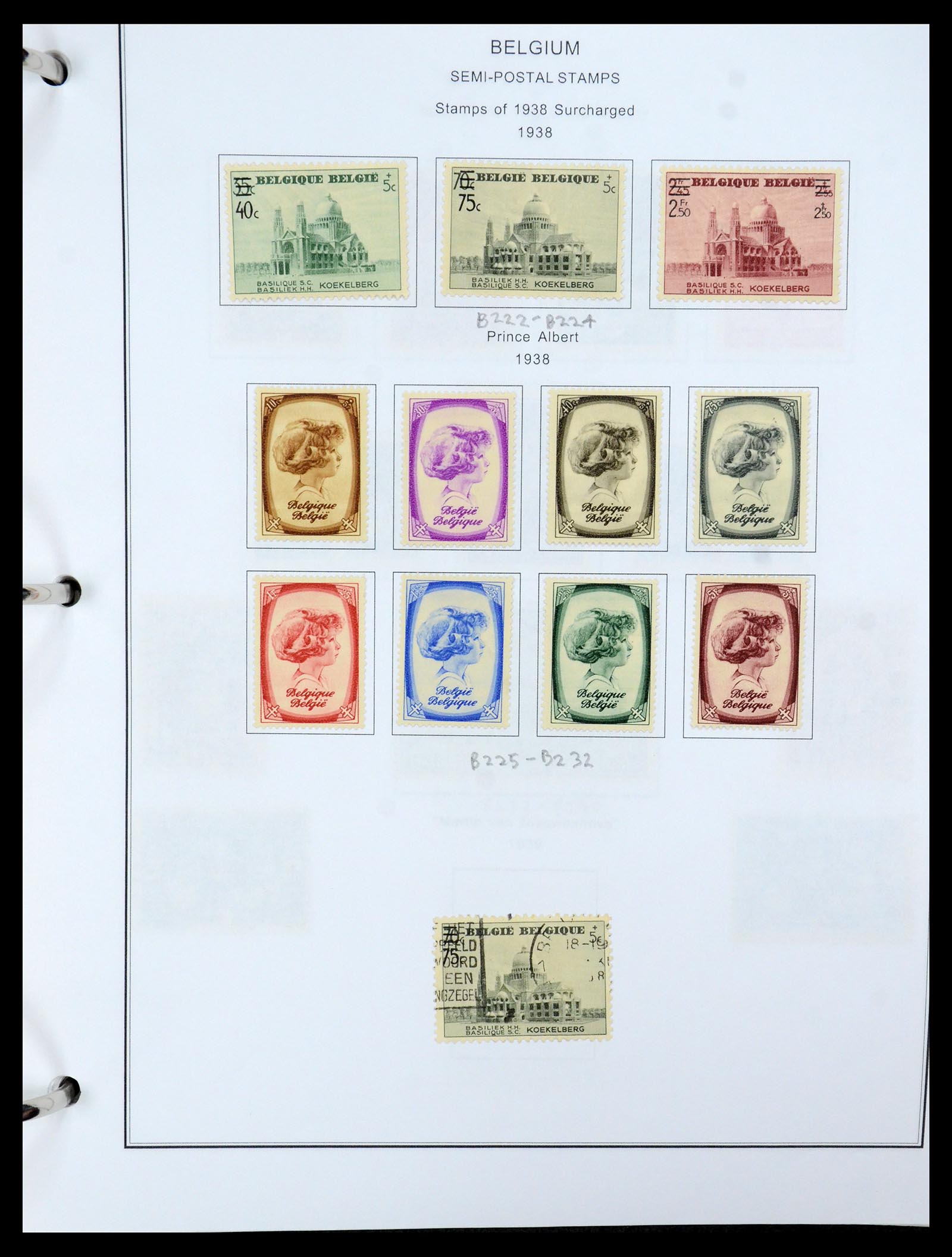 35678 071 - Stamp Collection 35678 Belgium 1851-1965.
