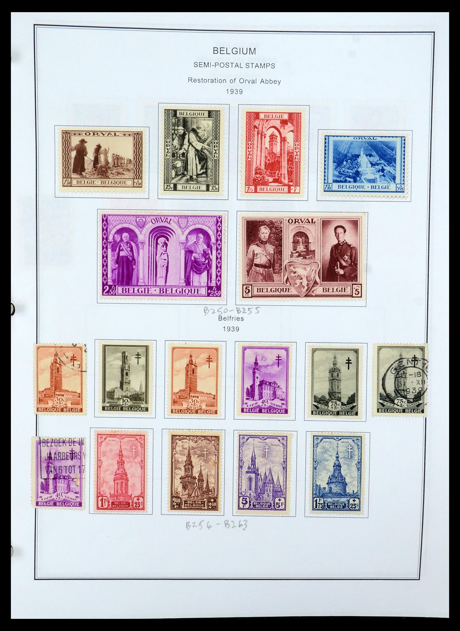 35678 074 - Stamp Collection 35678 Belgium 1851-1965.
