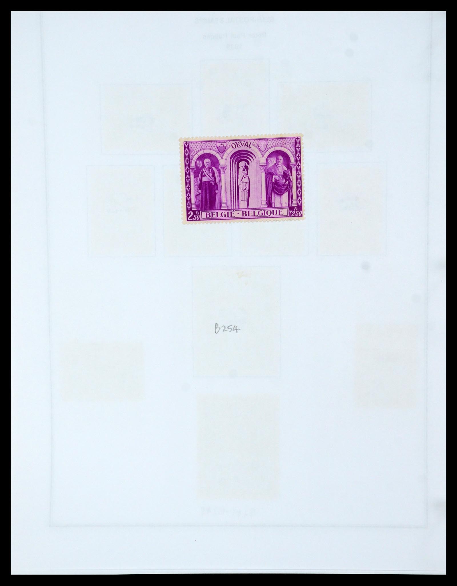 35678 075 - Stamp Collection 35678 Belgium 1851-1965.
