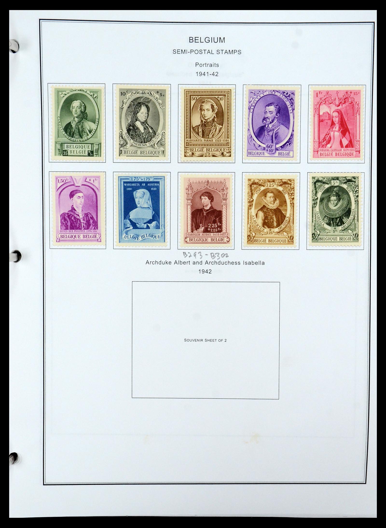 35678 079 - Stamp Collection 35678 Belgium 1851-1965.