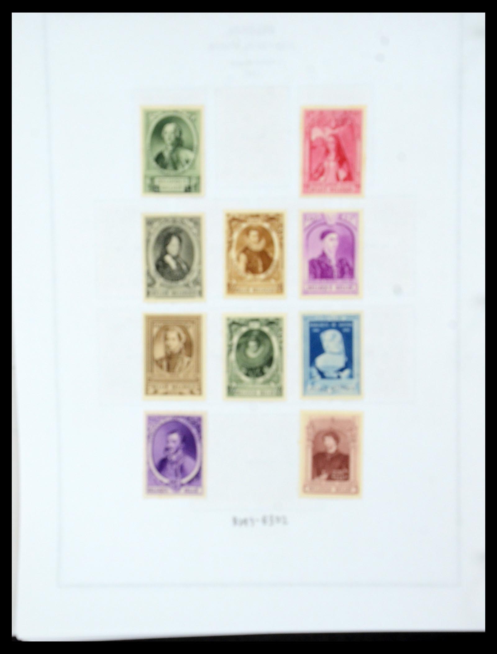 35678 080 - Stamp Collection 35678 Belgium 1851-1965.